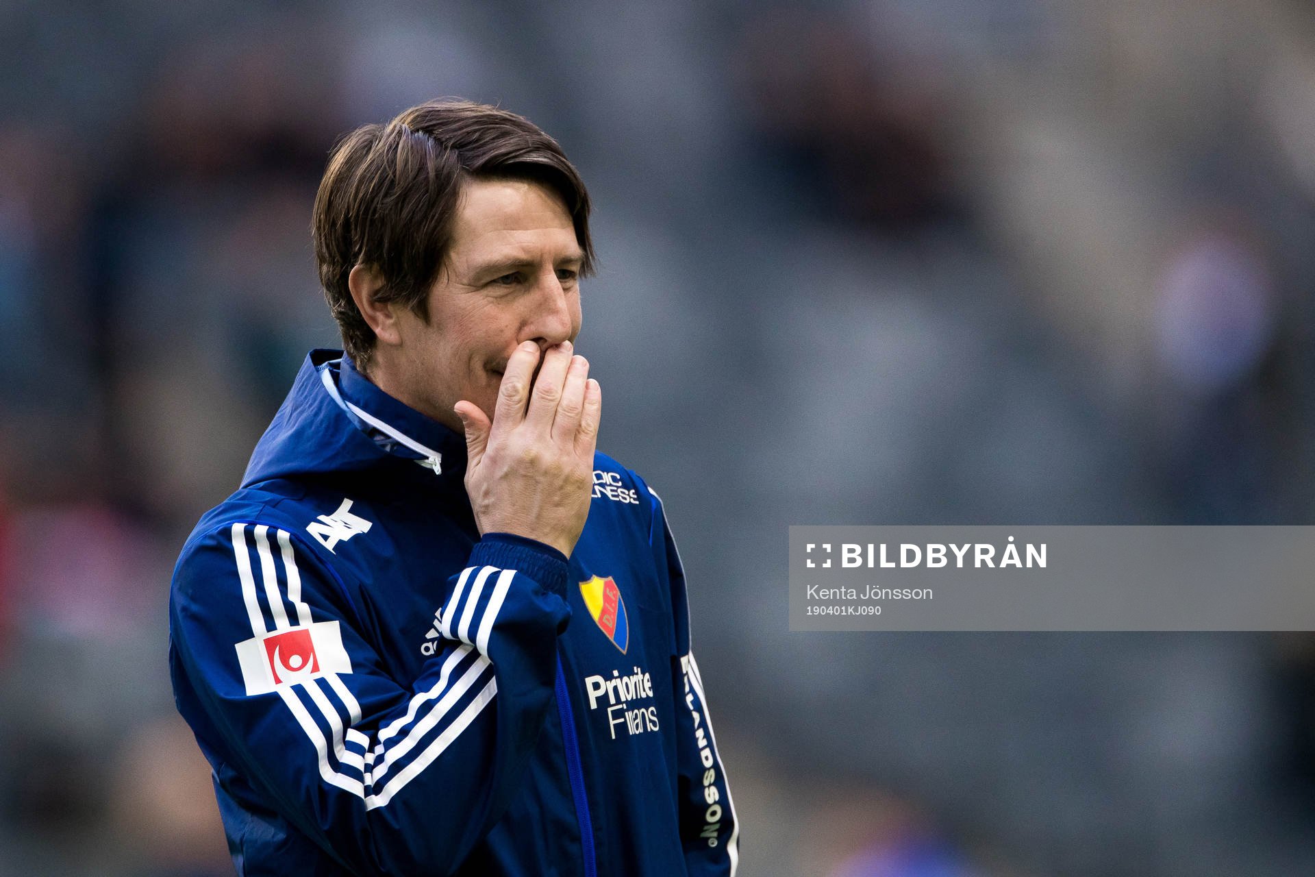 Djurgårdens tränare Thomas Lagerlöf