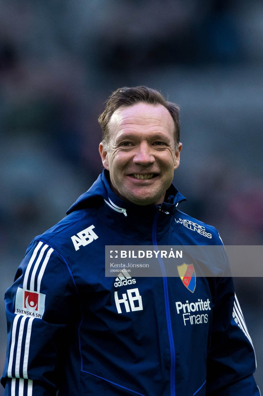 Djurgårdens tränare Kim Bergstrand