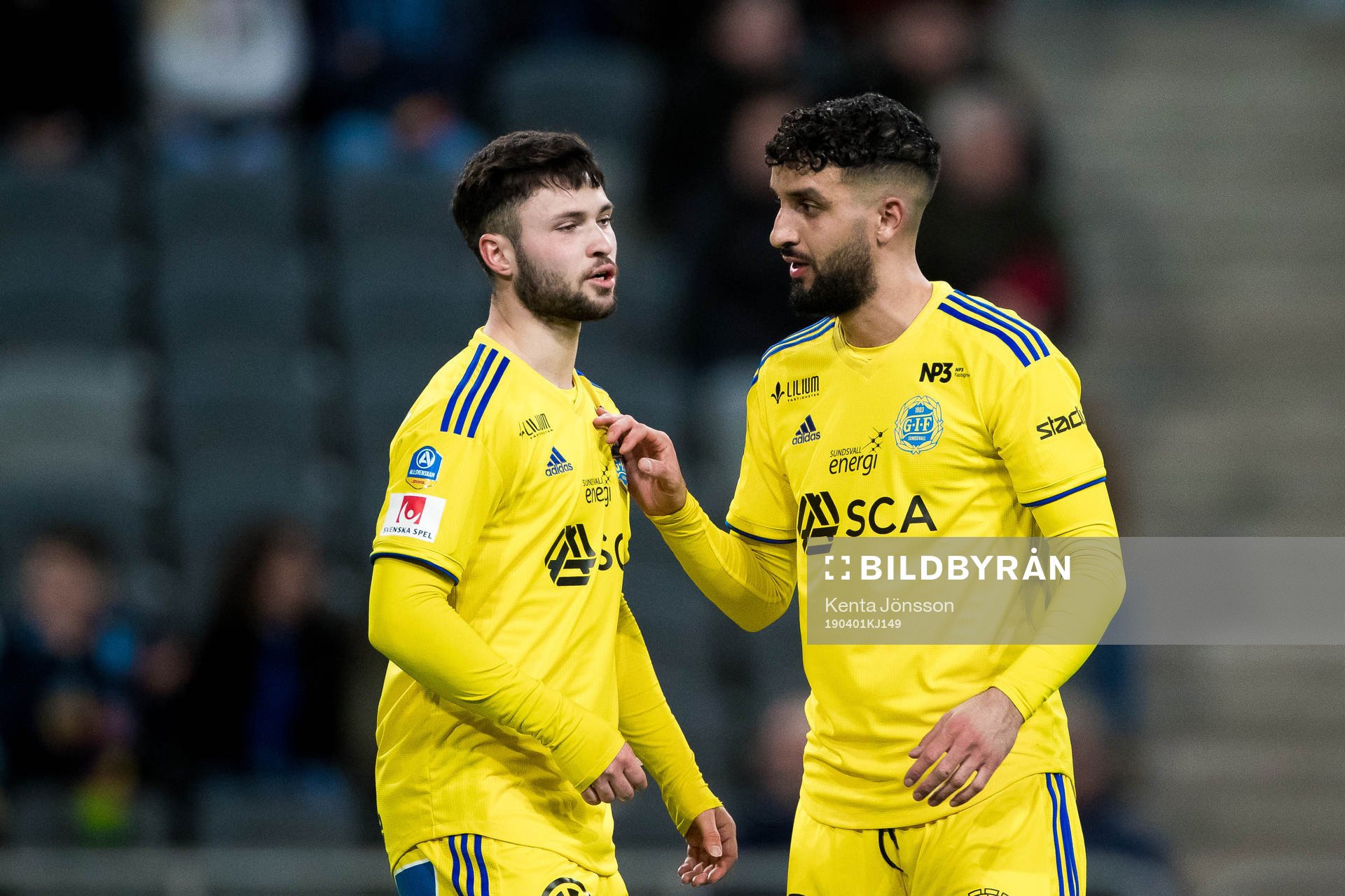 Sundsvalls Jonathan Tamimi Syberg och Omar Eddahri