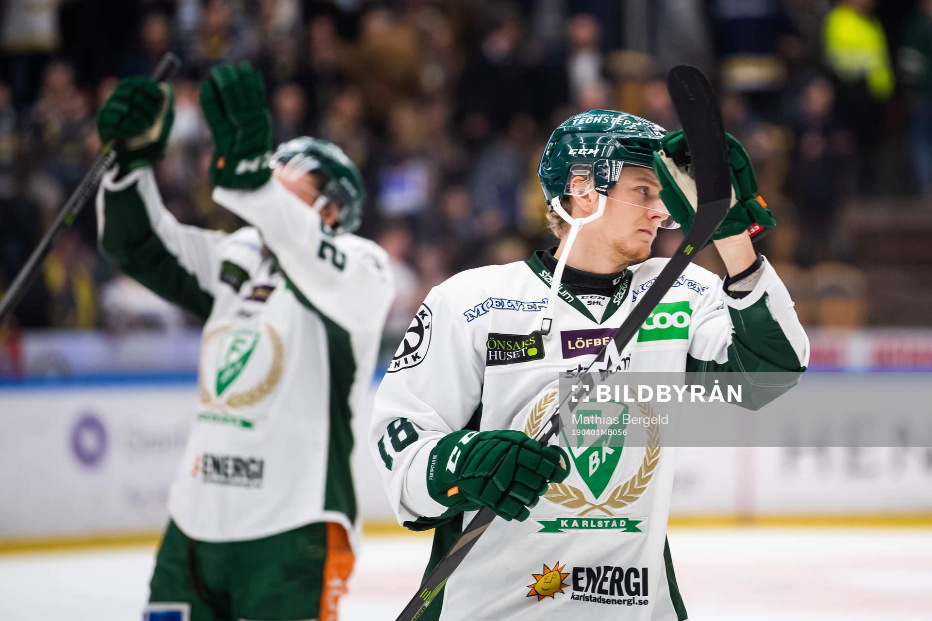 Färjestads Axel Ottosson deppar