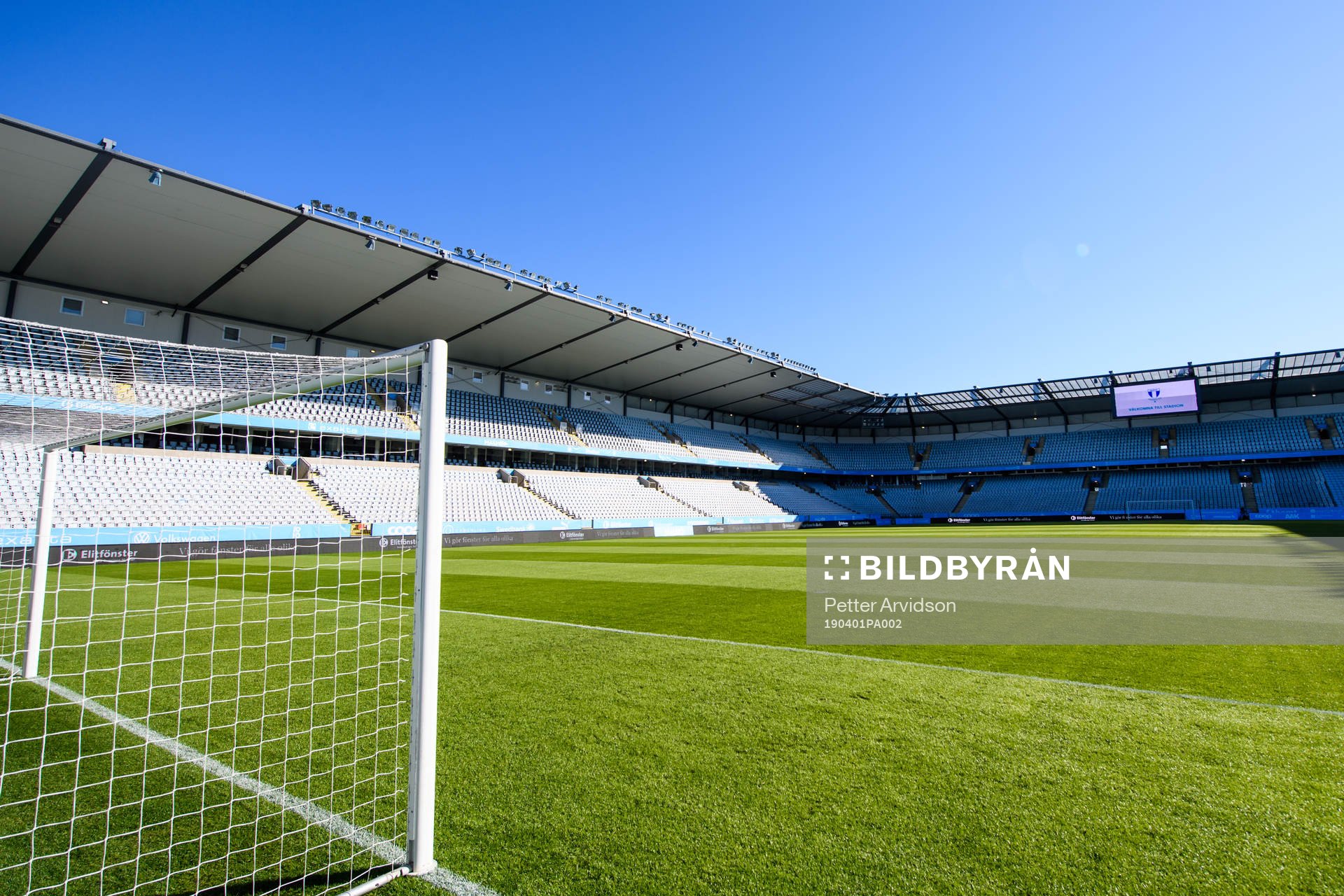 Interiörbild av Stadion