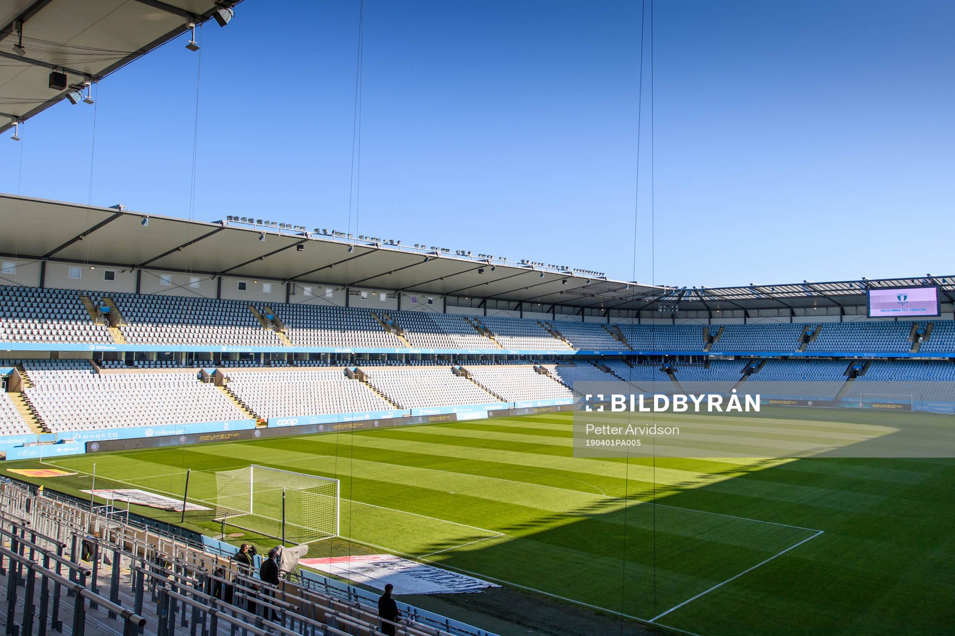 Interiörbild av Stadion