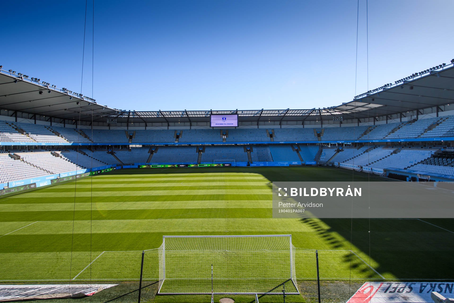 Interiörbild av Stadion
