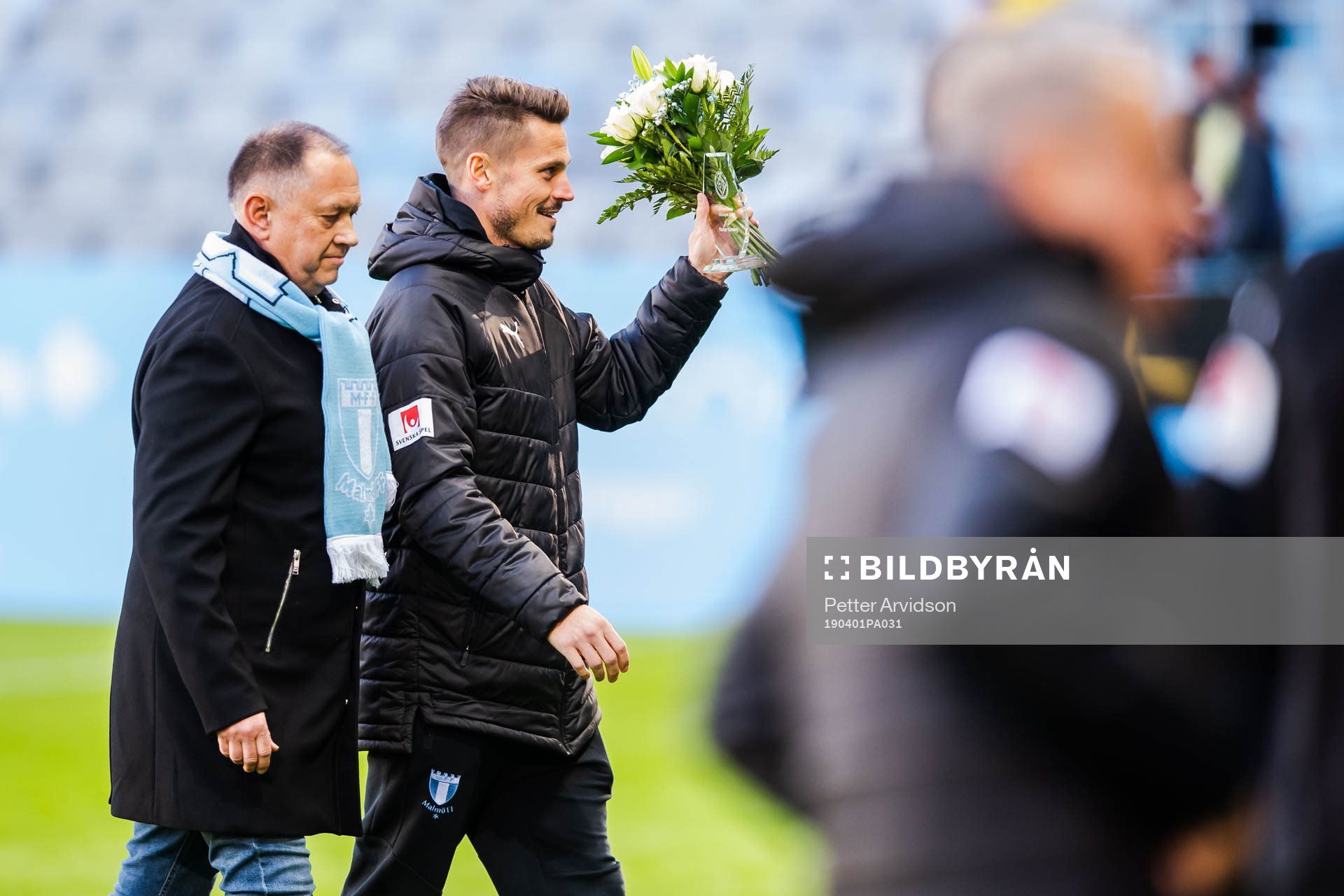 Malmö FFs Markus Rosenberg prisas