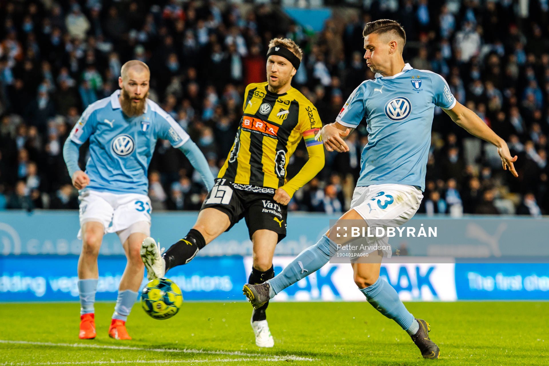 Malmö FFs Marcus Antonsson gör 1-0