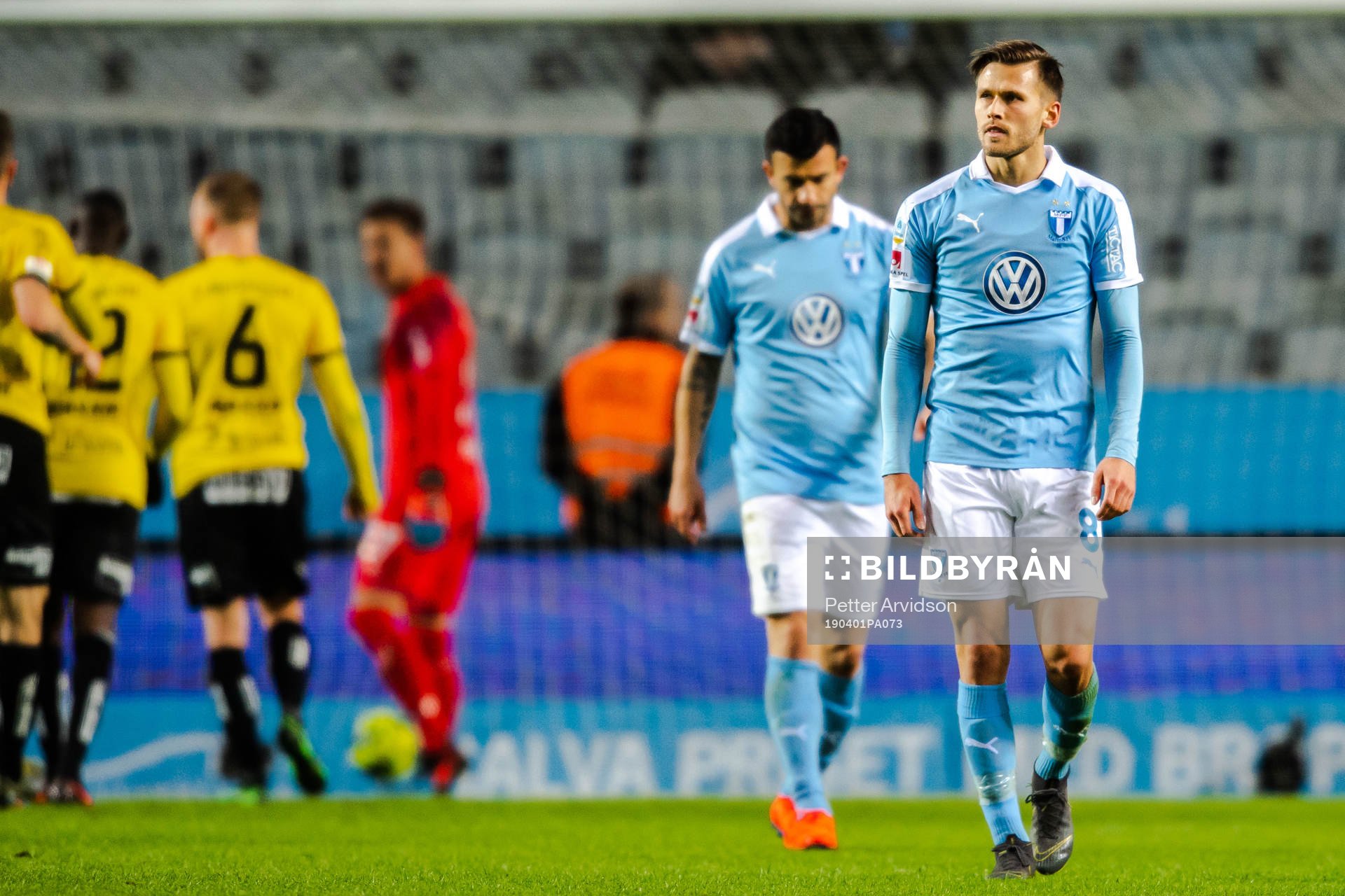 Malmö FFs Arnór Traustason deppar