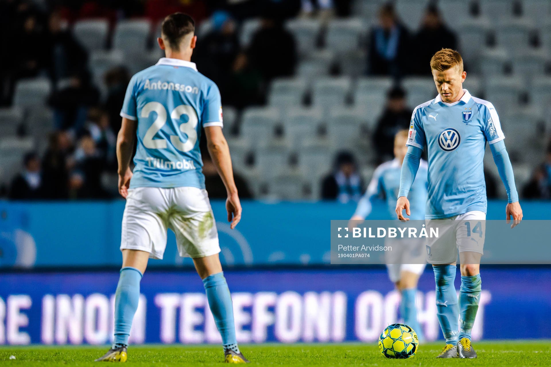 Malmö FFs Anders Christiansen deppar