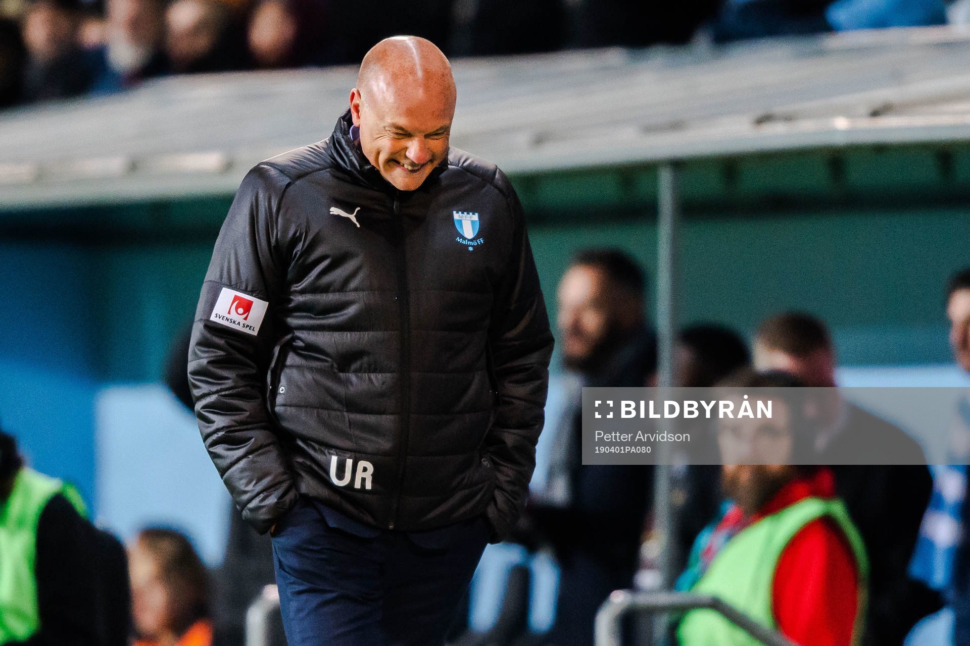 Malmö FFs tränare Uwe Rösler deppar