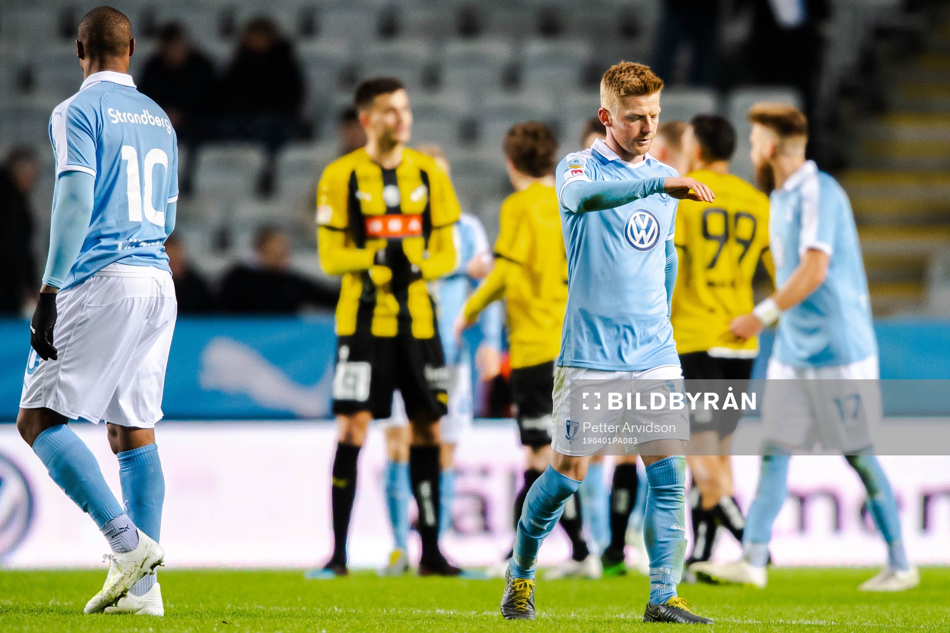 Malmö FFs Anders Christiansen deppar