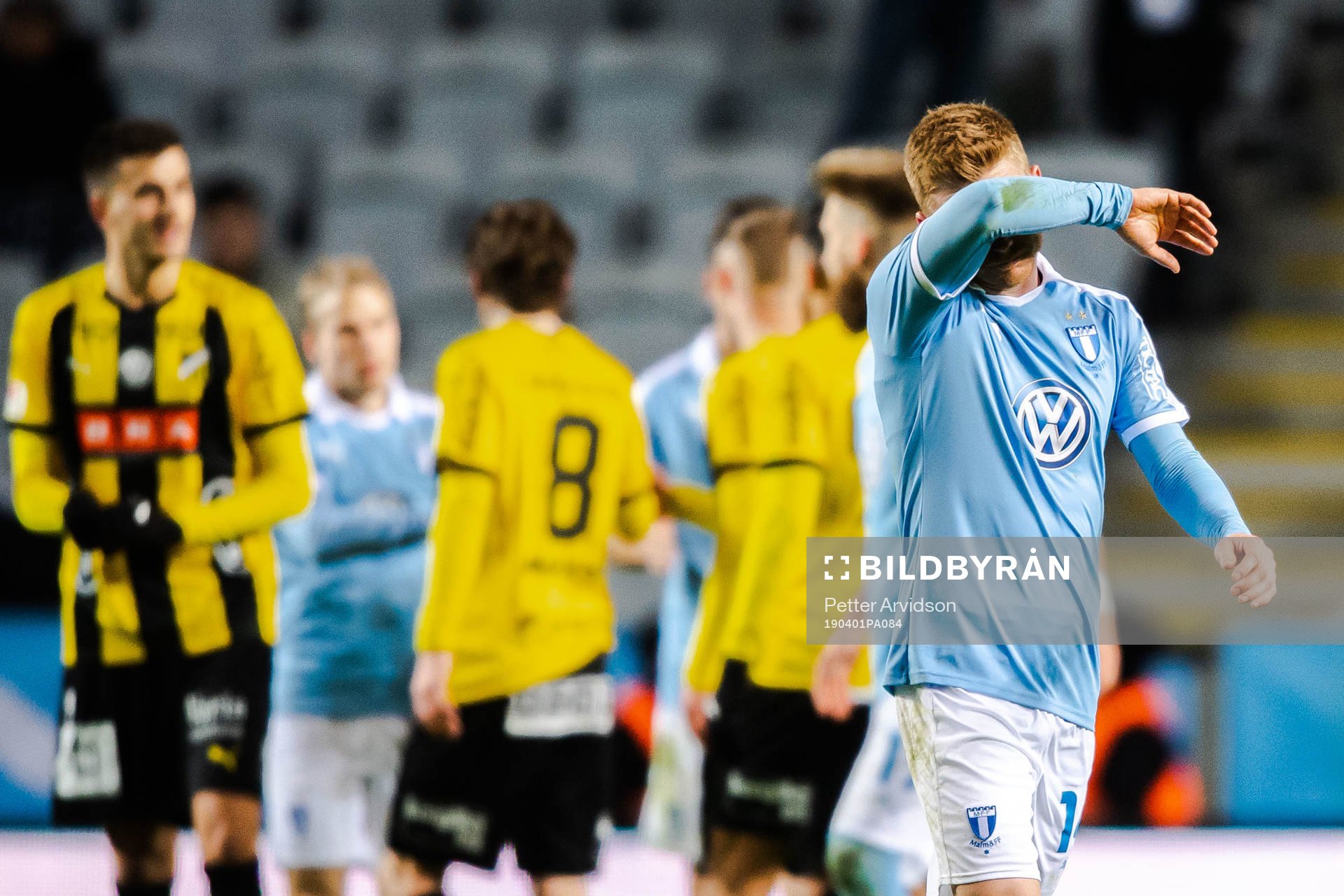 Malmö FFs Anders Christiansen deppar