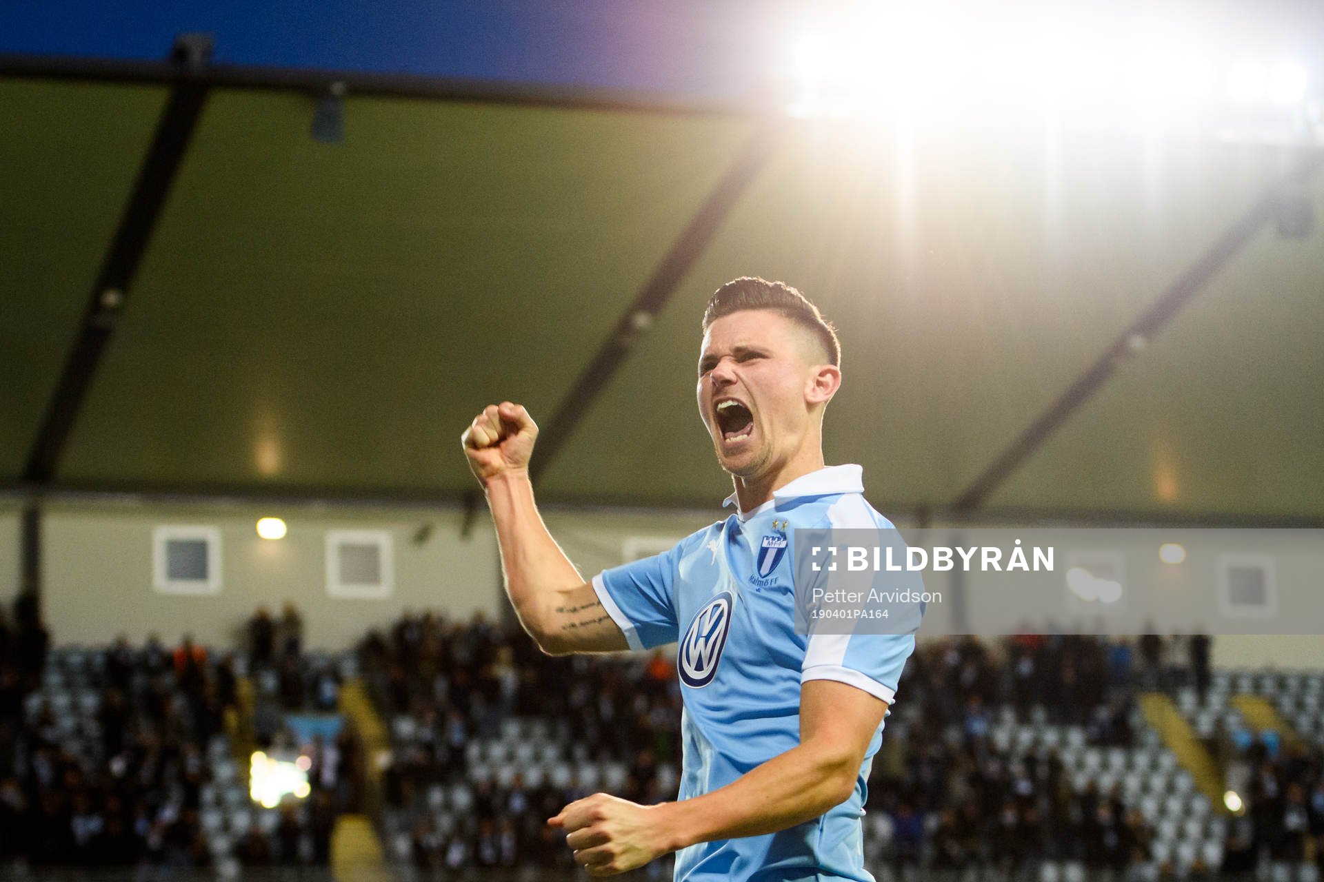 Malmö FFs Marcus Antonsson jublar
