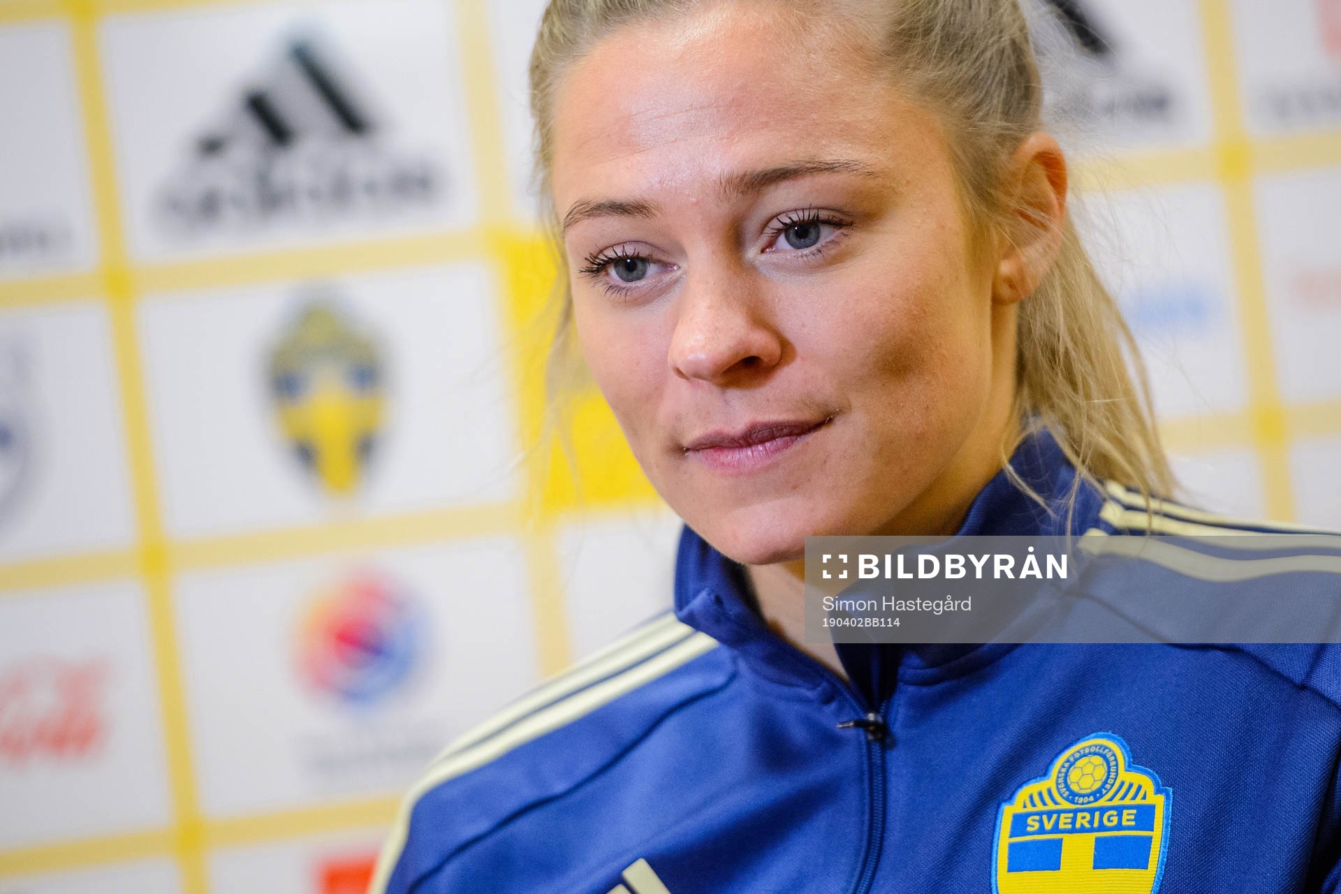 Fridolina Rolfö of the Swedish women national football team