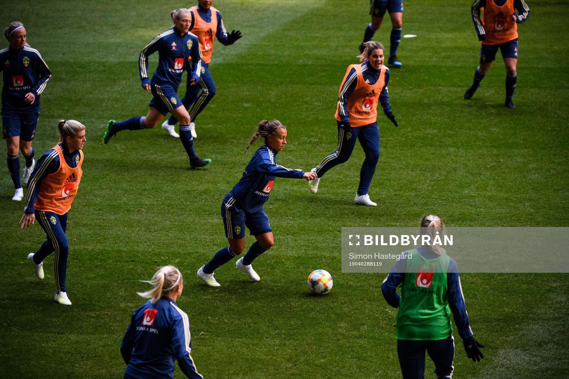 Julia Zigiotti Olme of the Swedish women national football