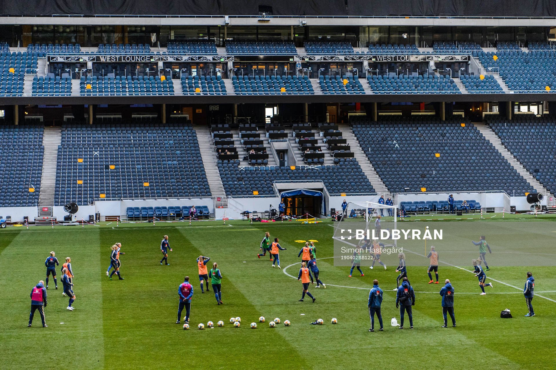 Players of the Swedish women national football team