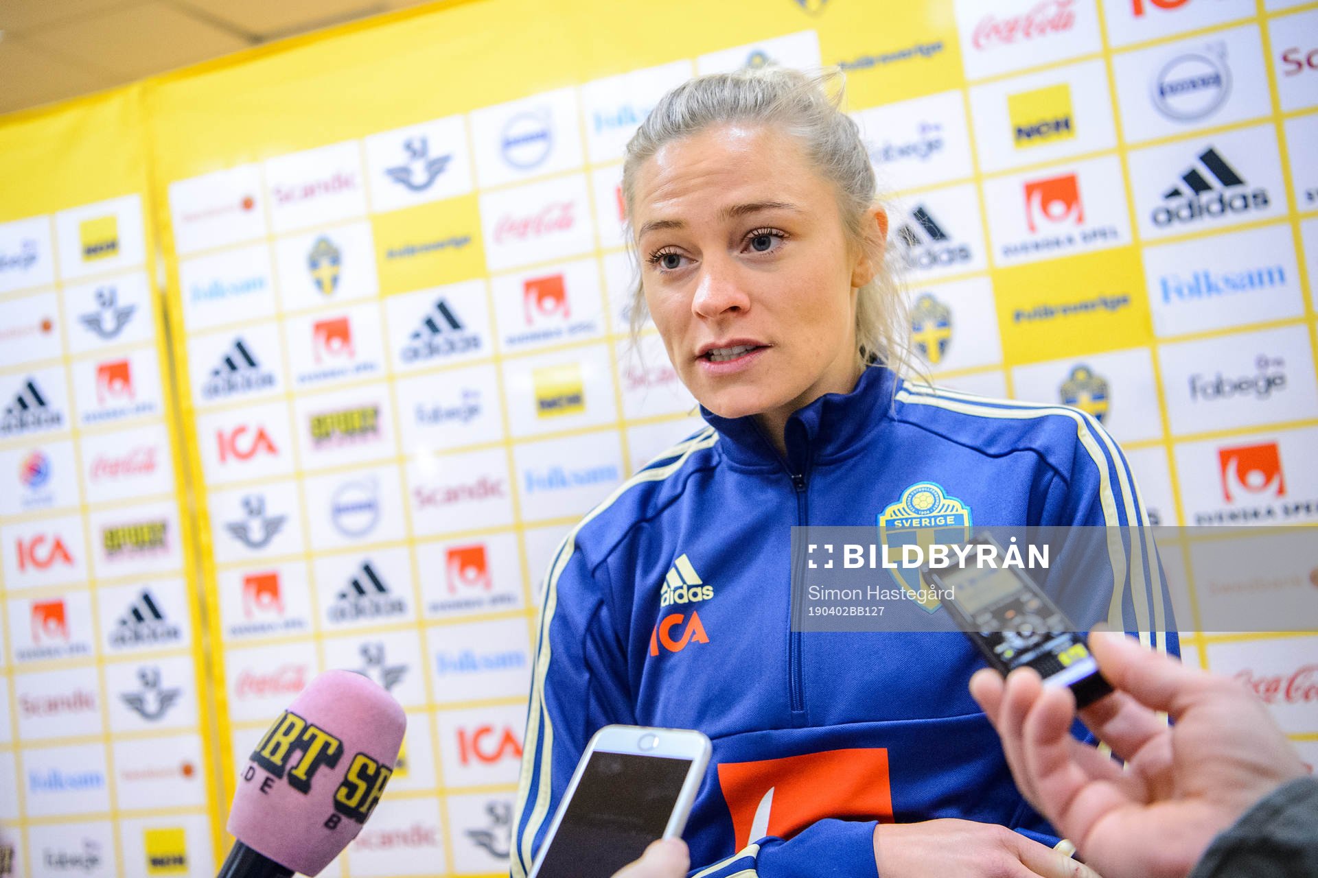 Fridolina Rolfö of the Swedish women national football team