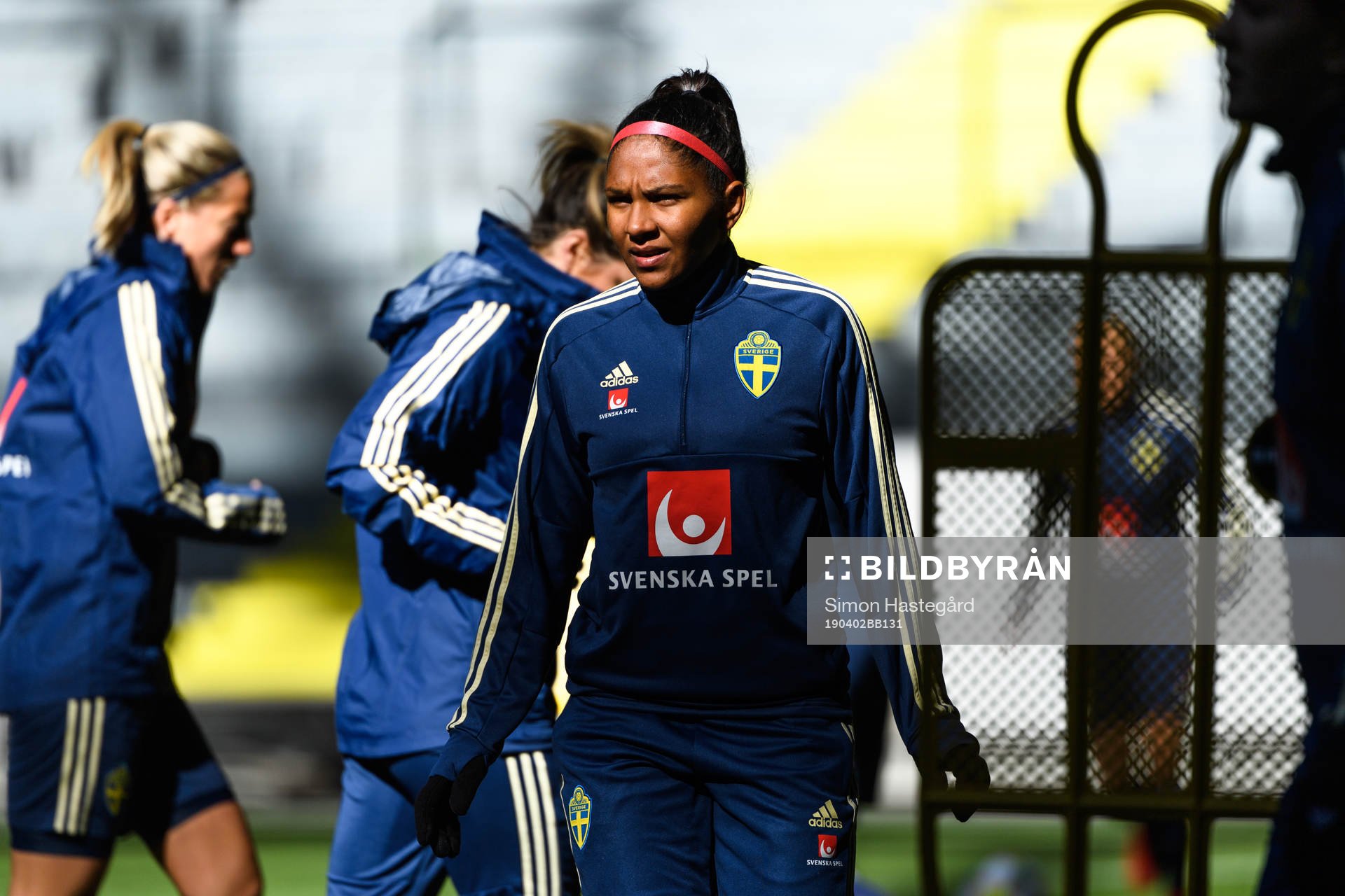 Madelen Janogy of the Swedish women national football team