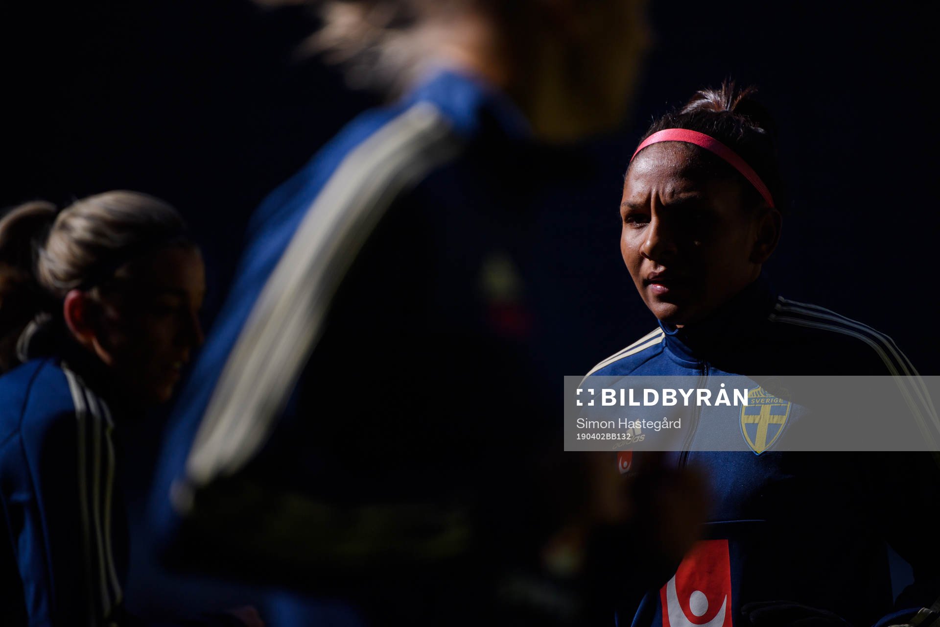 Madelen Janogy of the Swedish women national football team