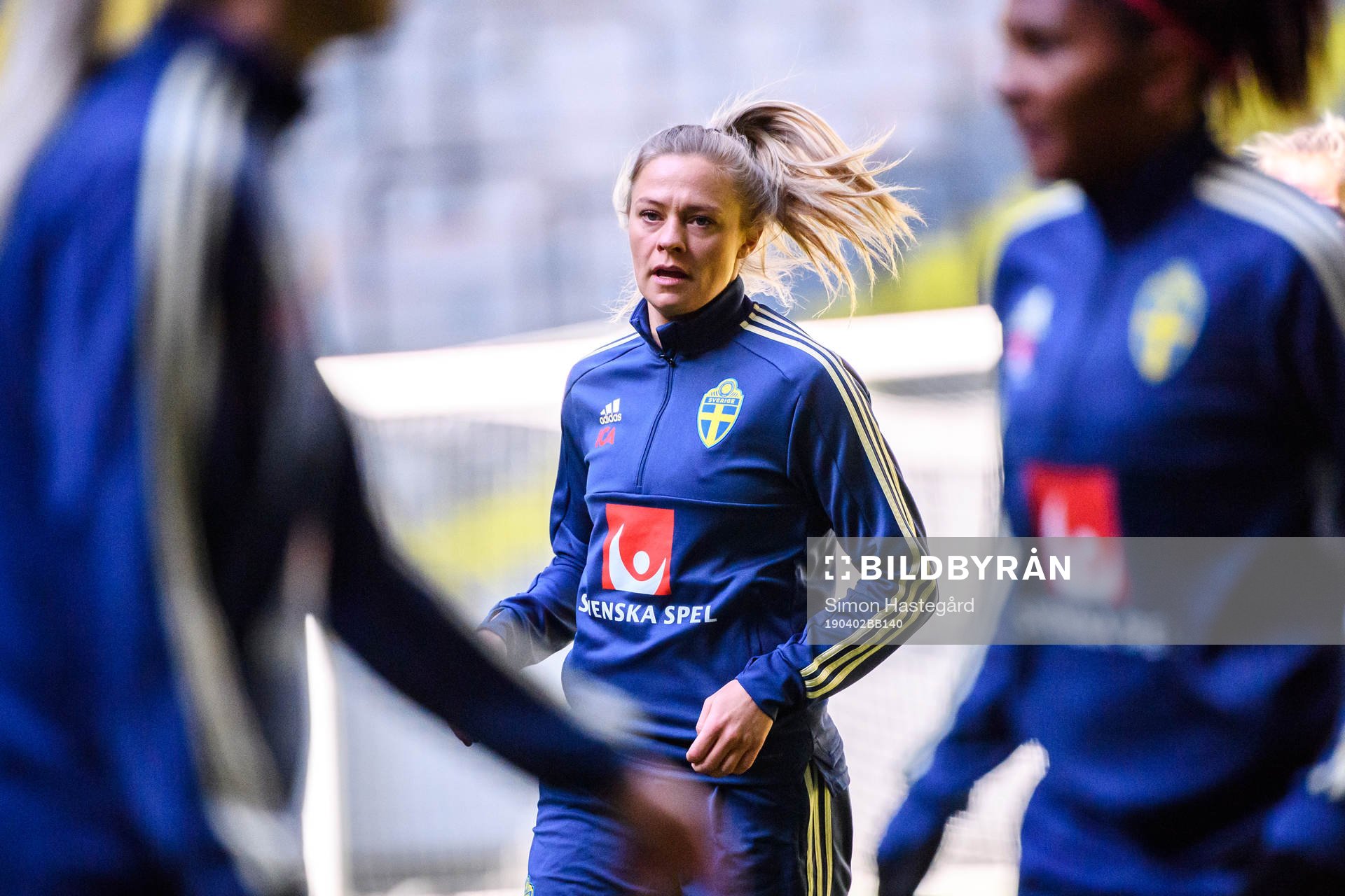 Fridolina Rolfö of the Swedish women national football team