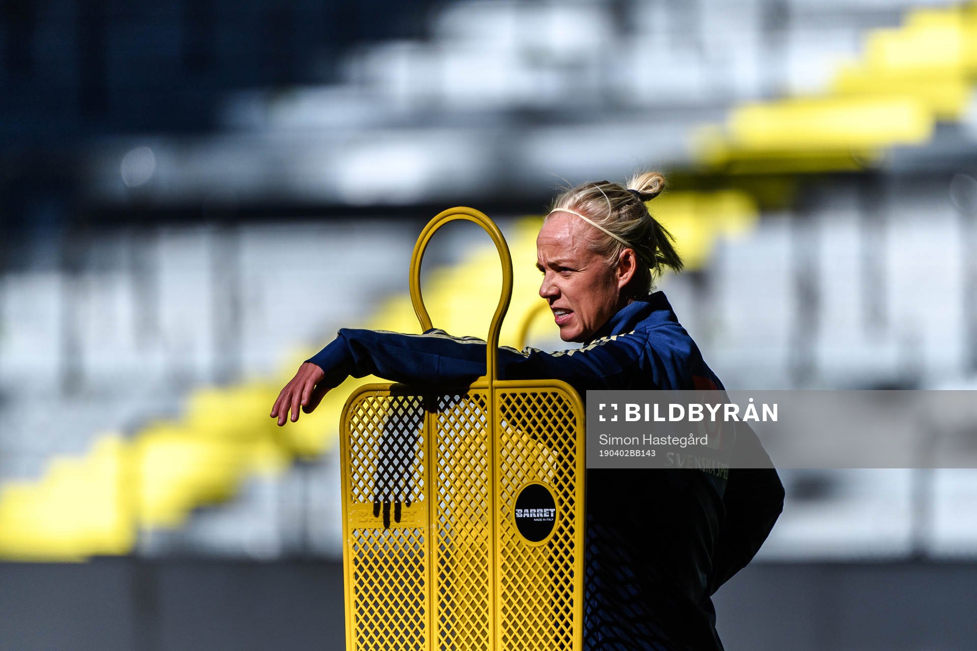 Caroline Seger of the Swedish women national football team