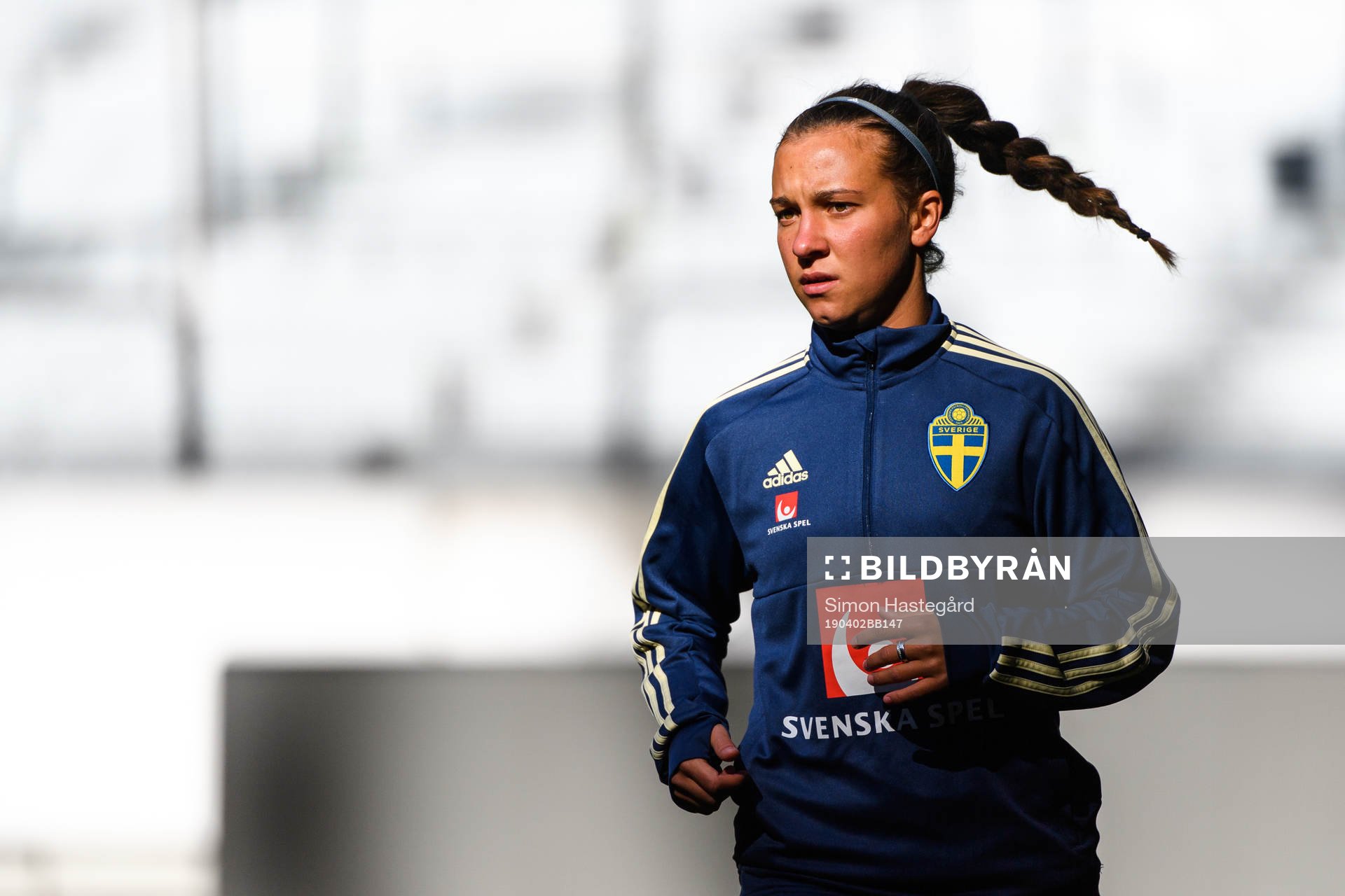 Julia Zigiotti Olme of the Swedish women national football