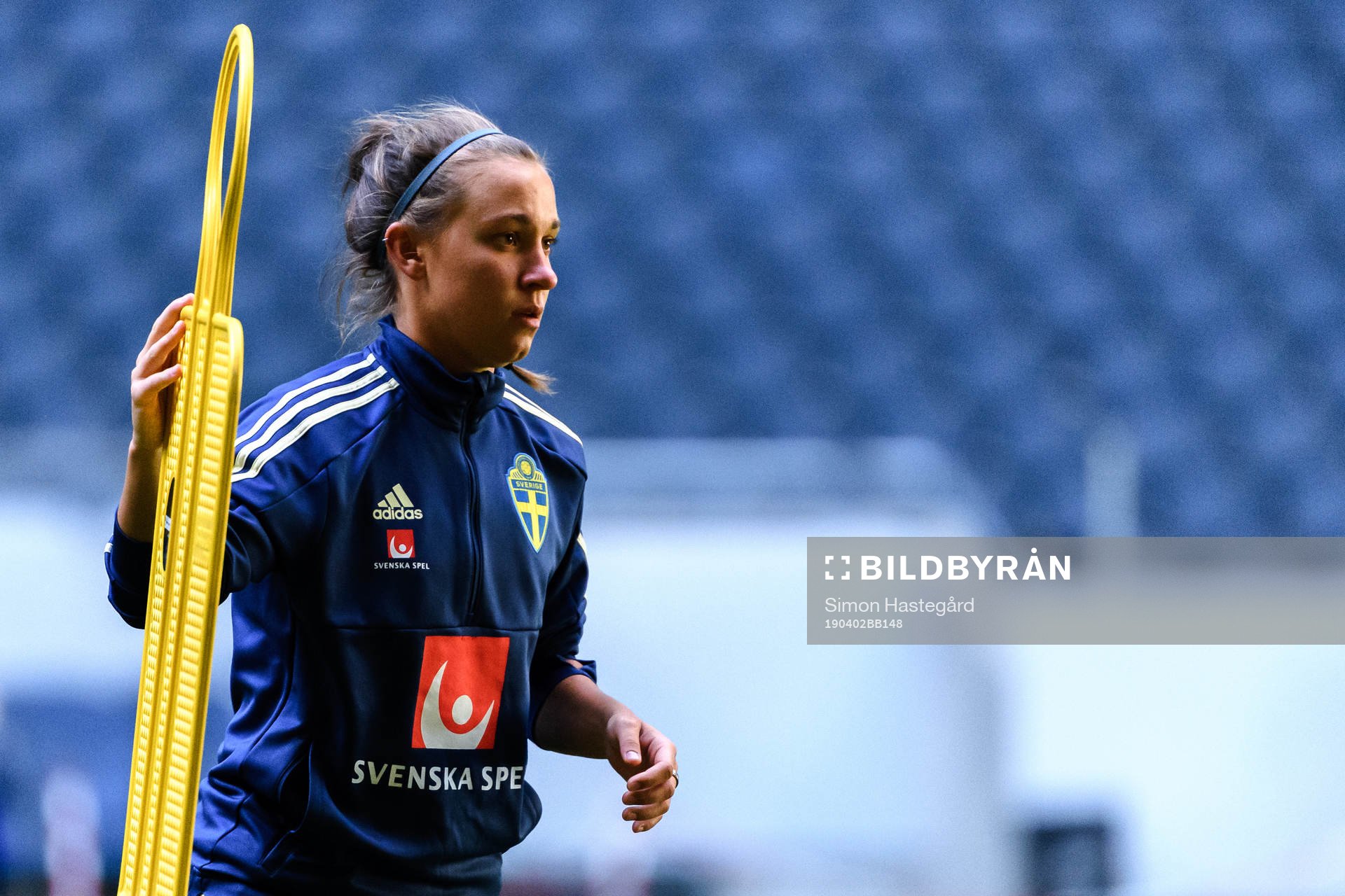 Julia Zigiotti Olme of the Swedish women national football
