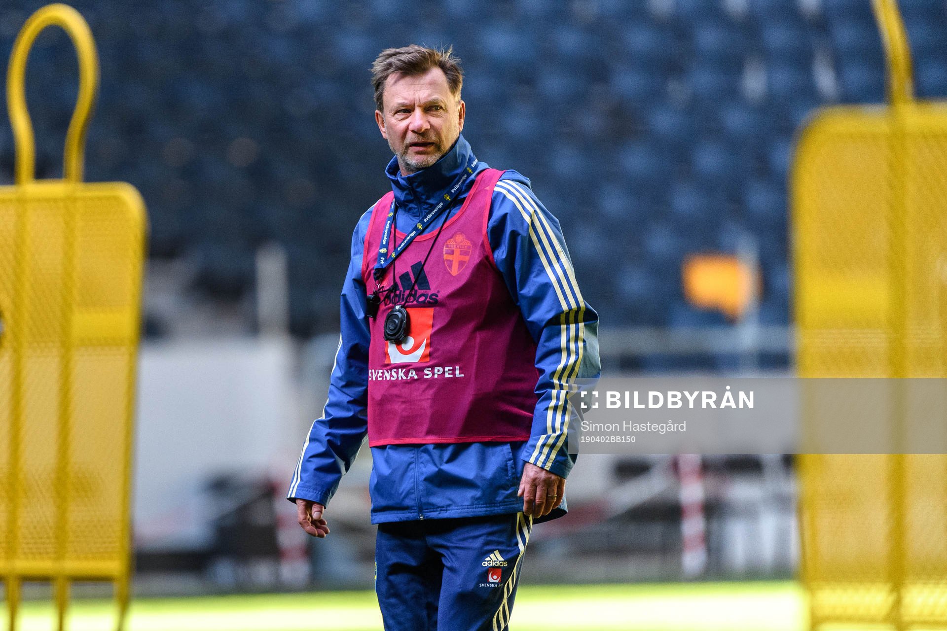 Peter Gerhardsson, head coach of the Swedish women national