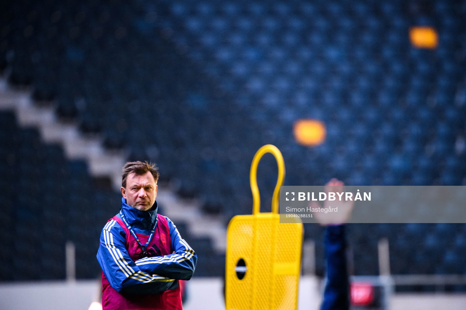 Peter Gerhardsson, head coach of the Swedish women national