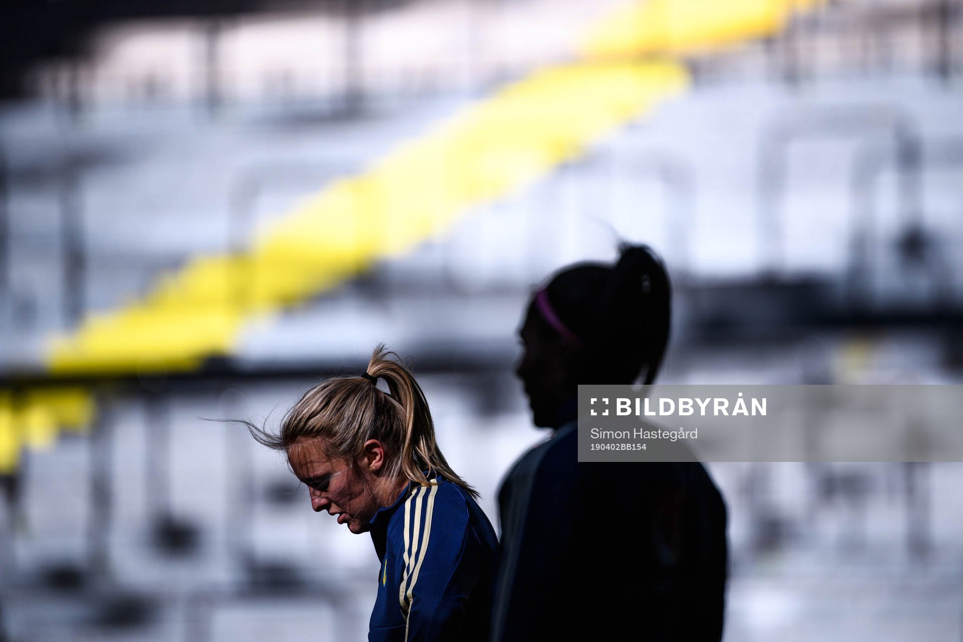 Mimmi Larsson of the Swedish women national football team