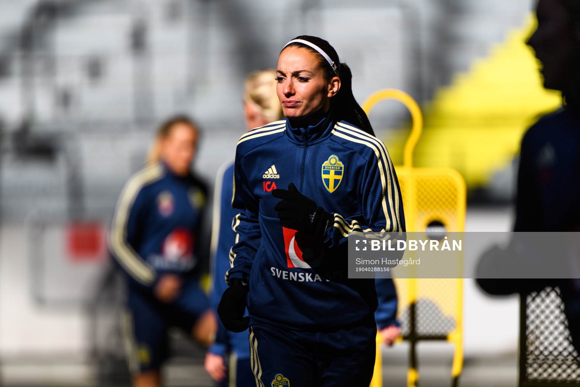 Kosovare Asllani of the Swedish women national football team