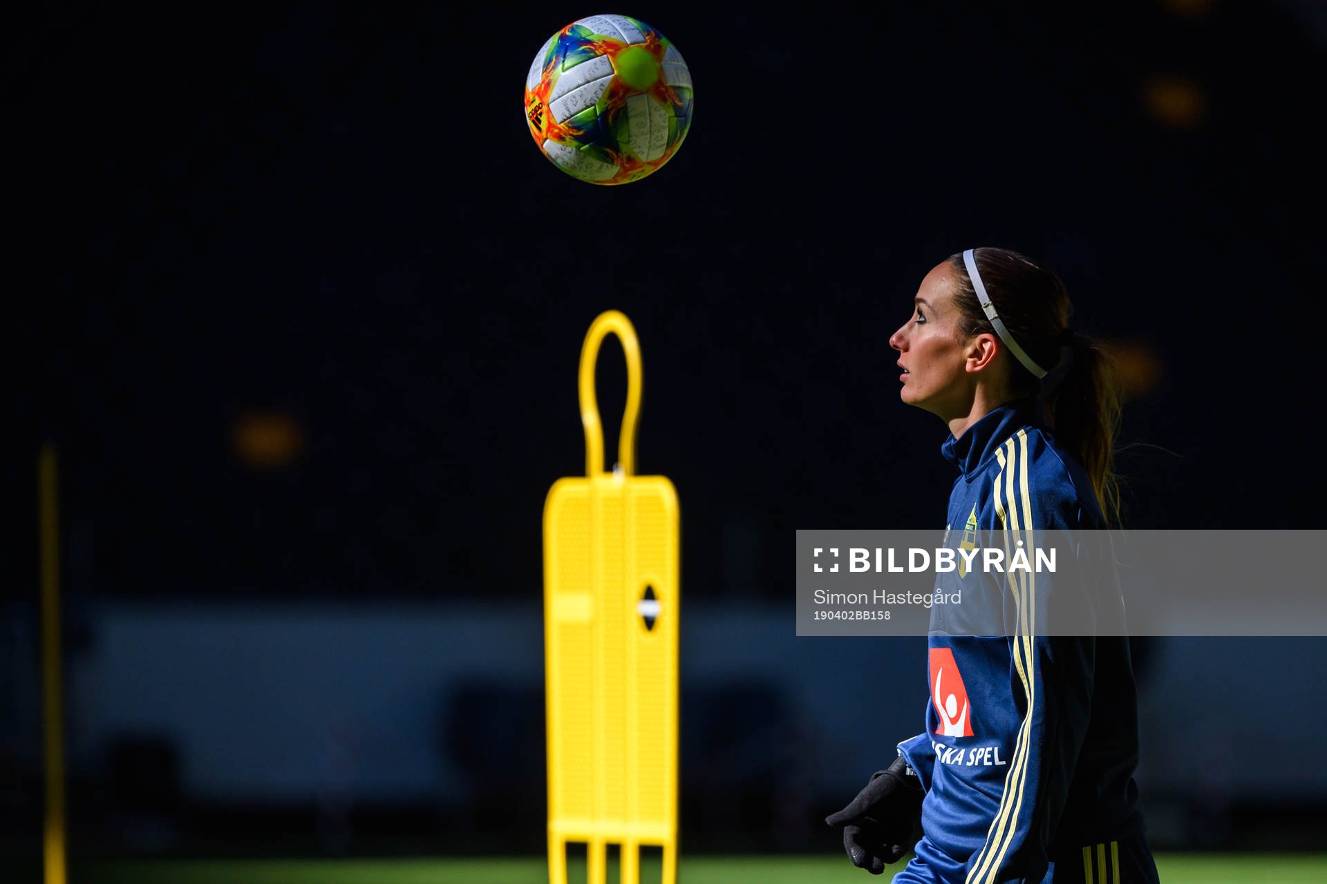 Kosovare Asllani of the Swedish women national football team