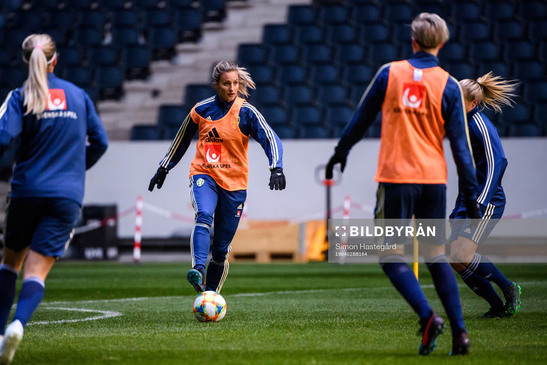 Nathalie Björn of the Swedish women national football team