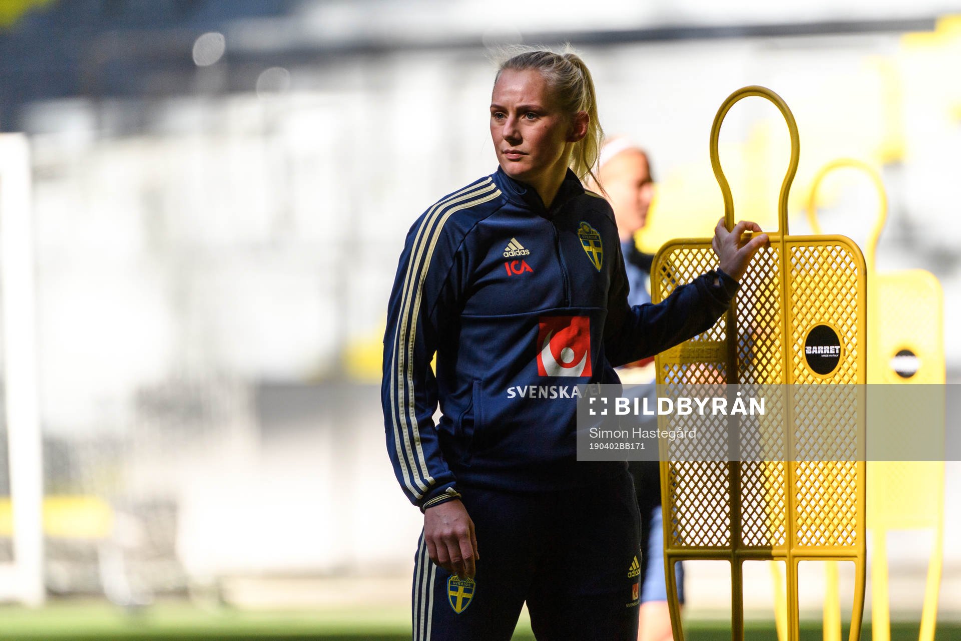 Stina Blackstenius of the Swedish women national football