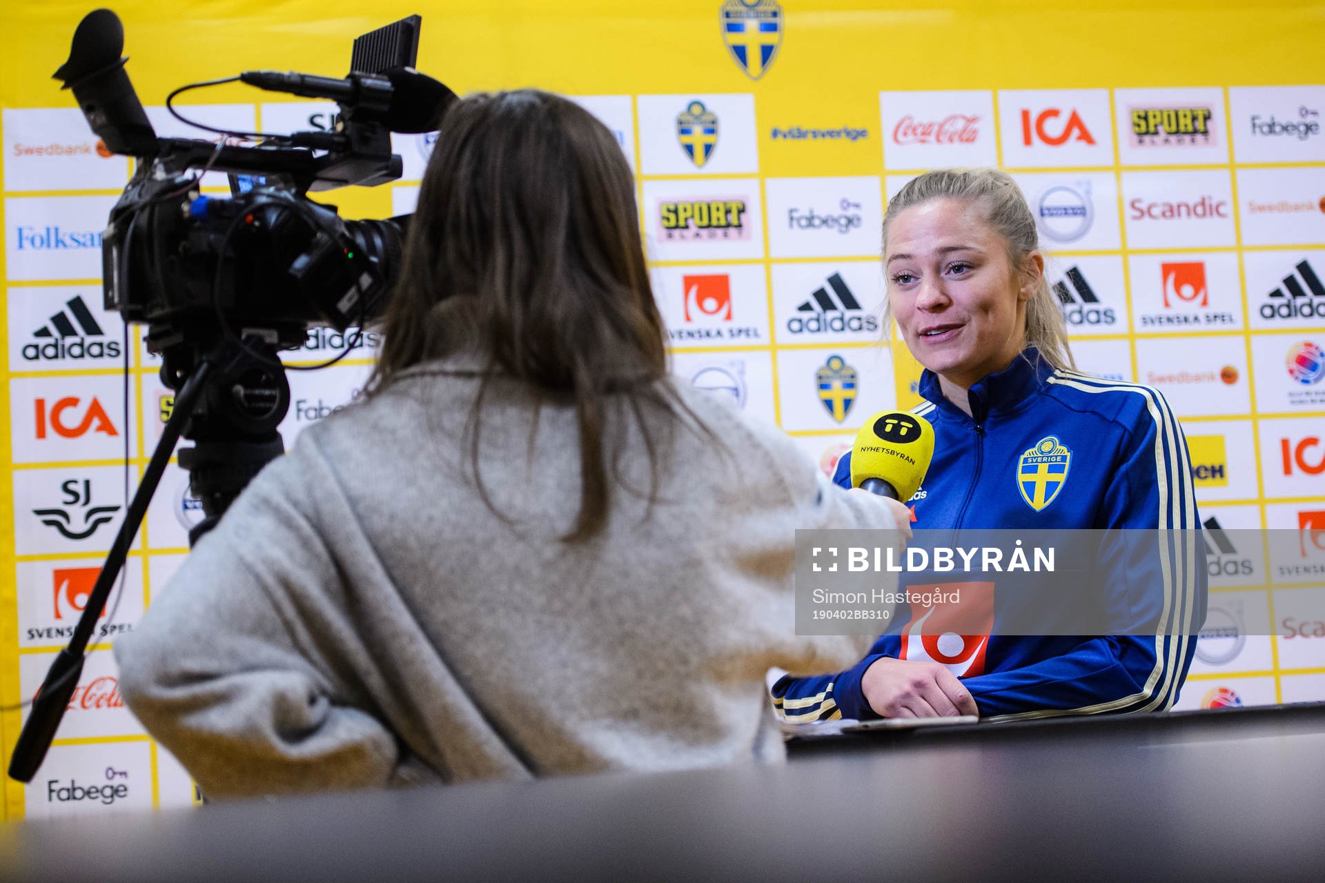 Fridolina Rolfö of the Swedish women national football team
