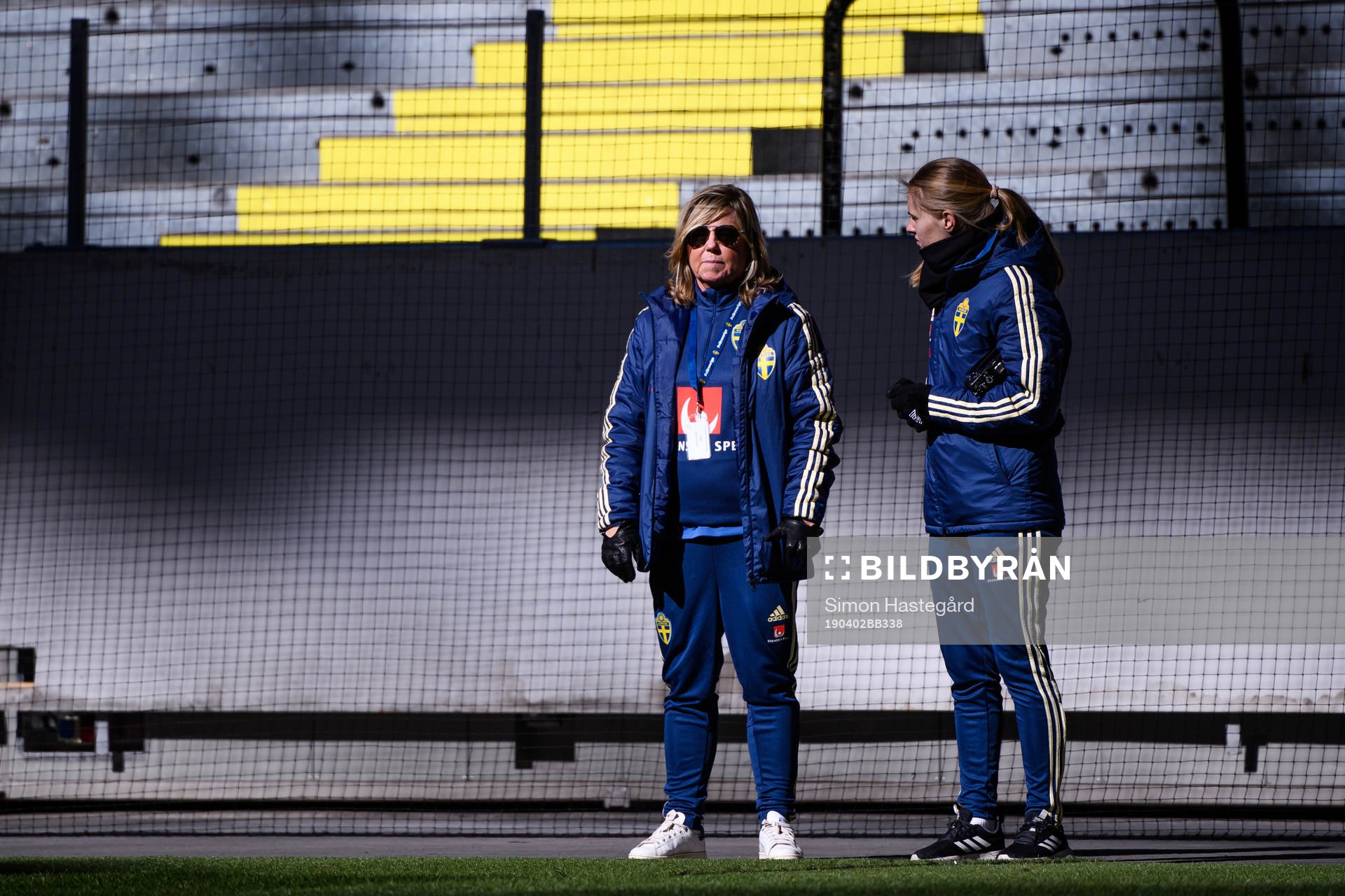 Team manager Marika Domanski Lyfors of the Swedish women
