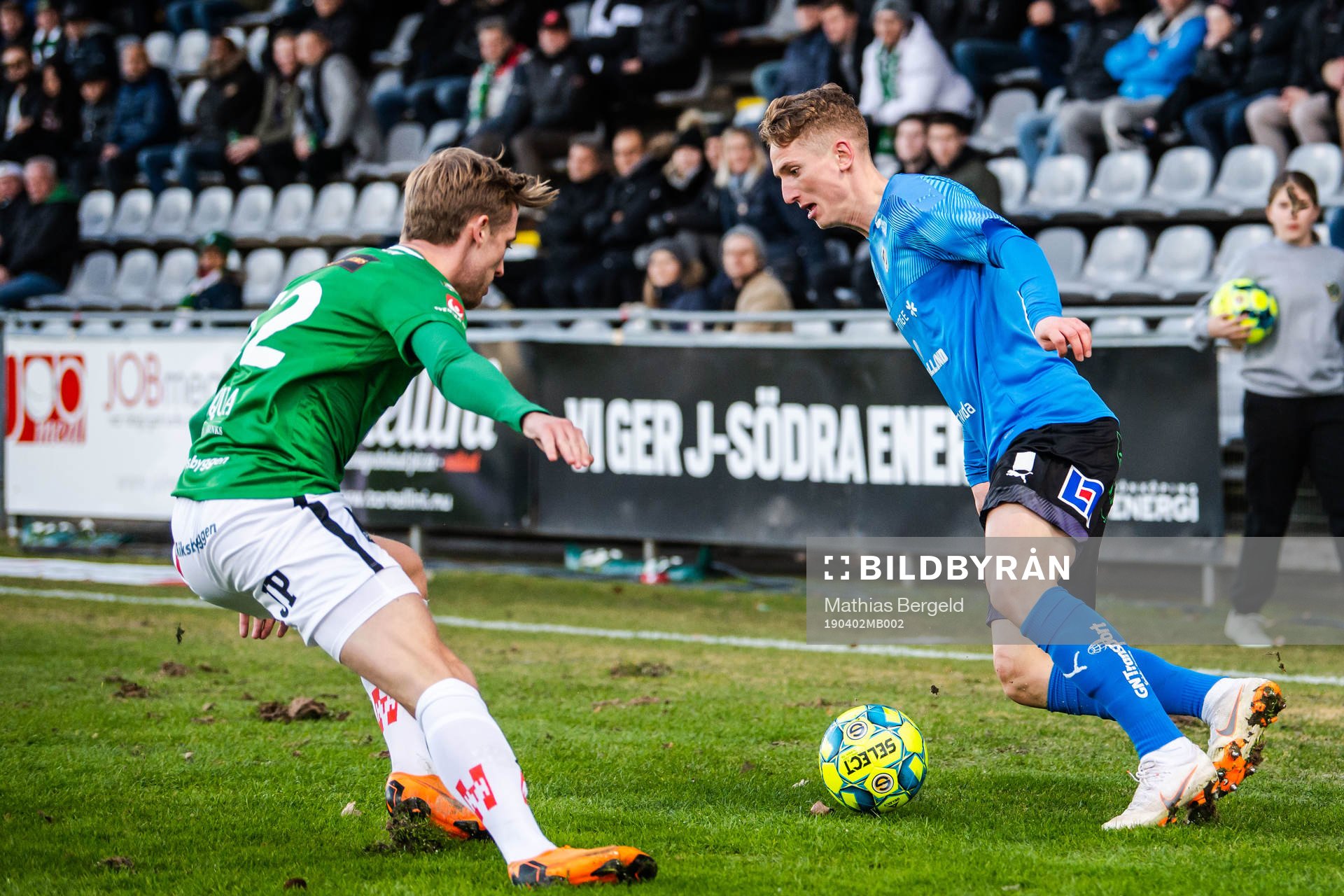 Jönköpings Jesper Svensson och Halmstads Andreas Bengtsson