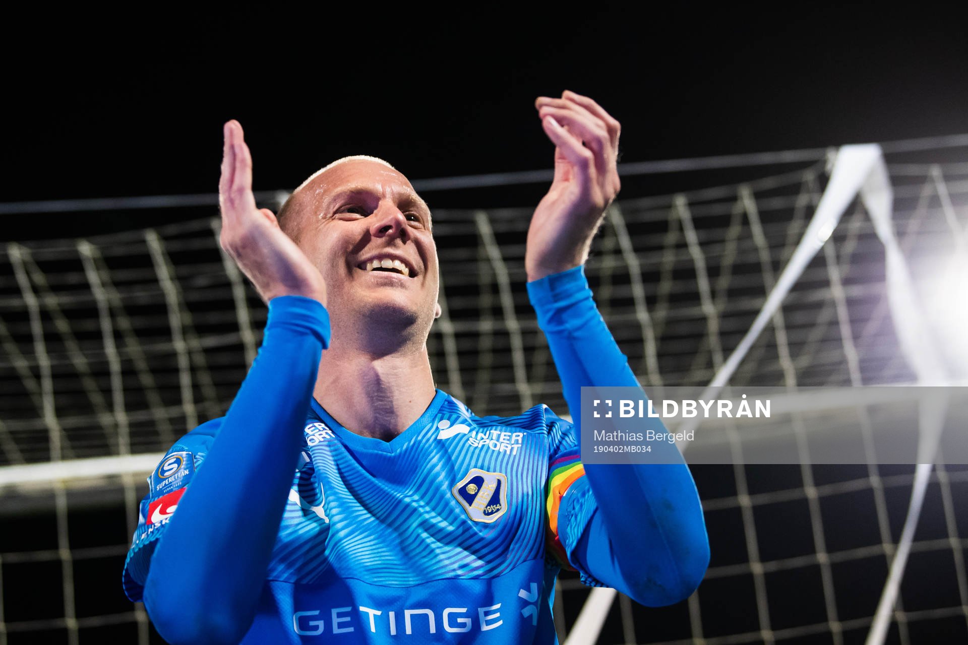 Halmstads Andreas Johansson jublar