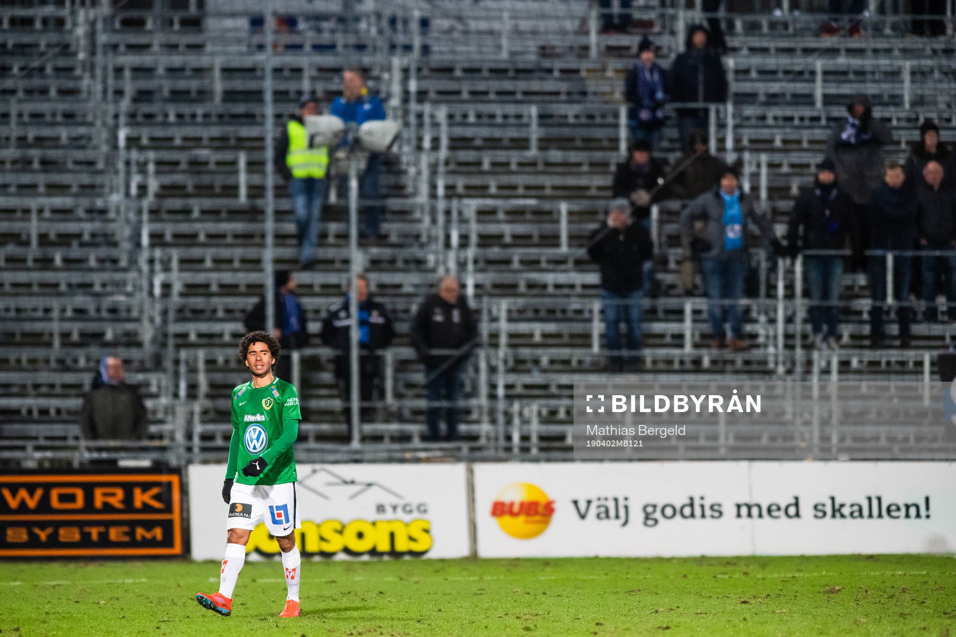Jönköpings Fabio Gama dos Santos deppar