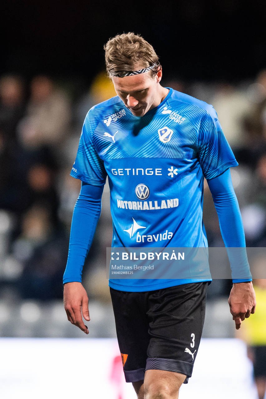 Halmstads Alexander Berntsson deppar