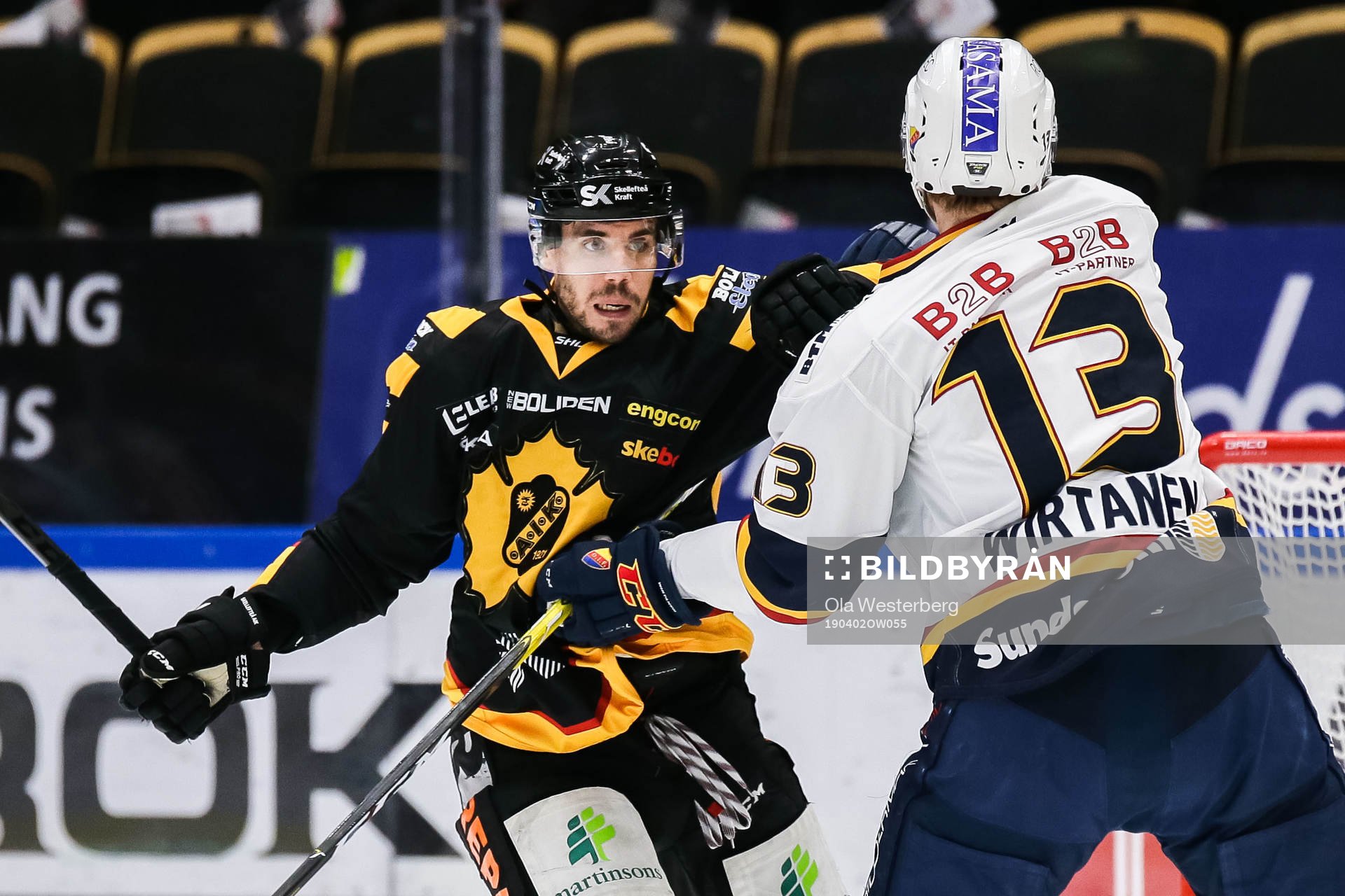 Skellefteås Jesper Jensen och Djurgårdens Petteri Wirtanen