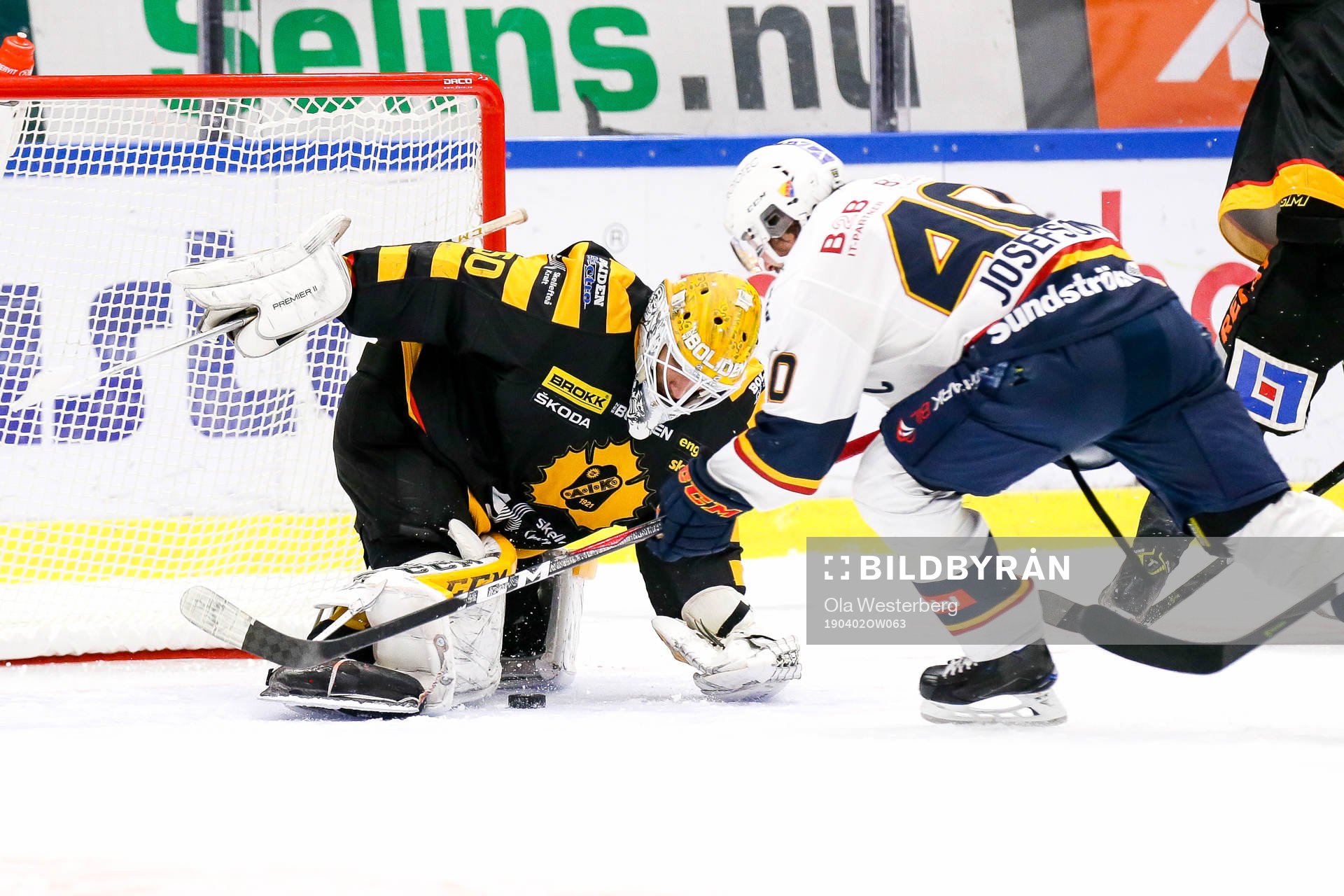 Skellefteås målvakt Mantas Armalis
