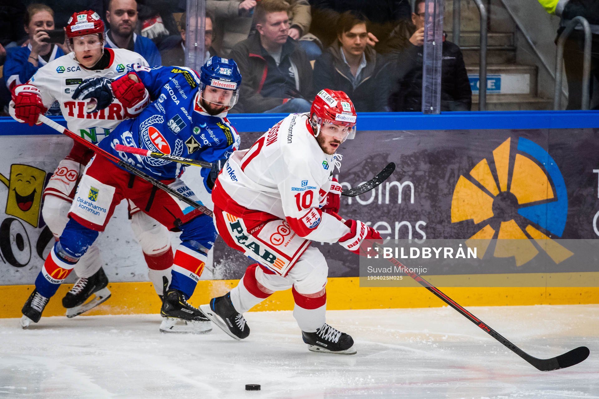 Timrås Johan Persson och Oskarshamns Janne Kivilahti