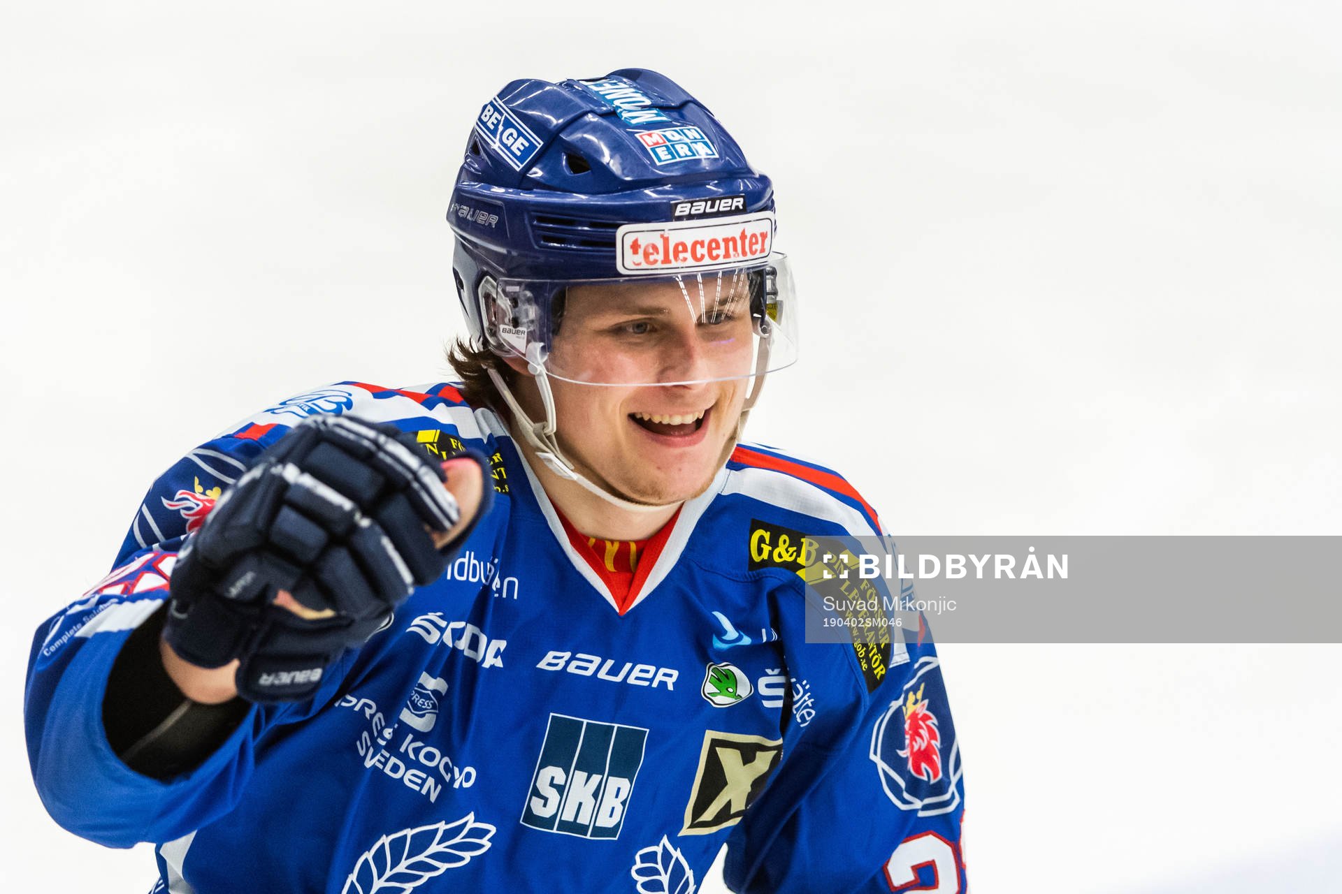 Oskarshamns John Dahlström jublar