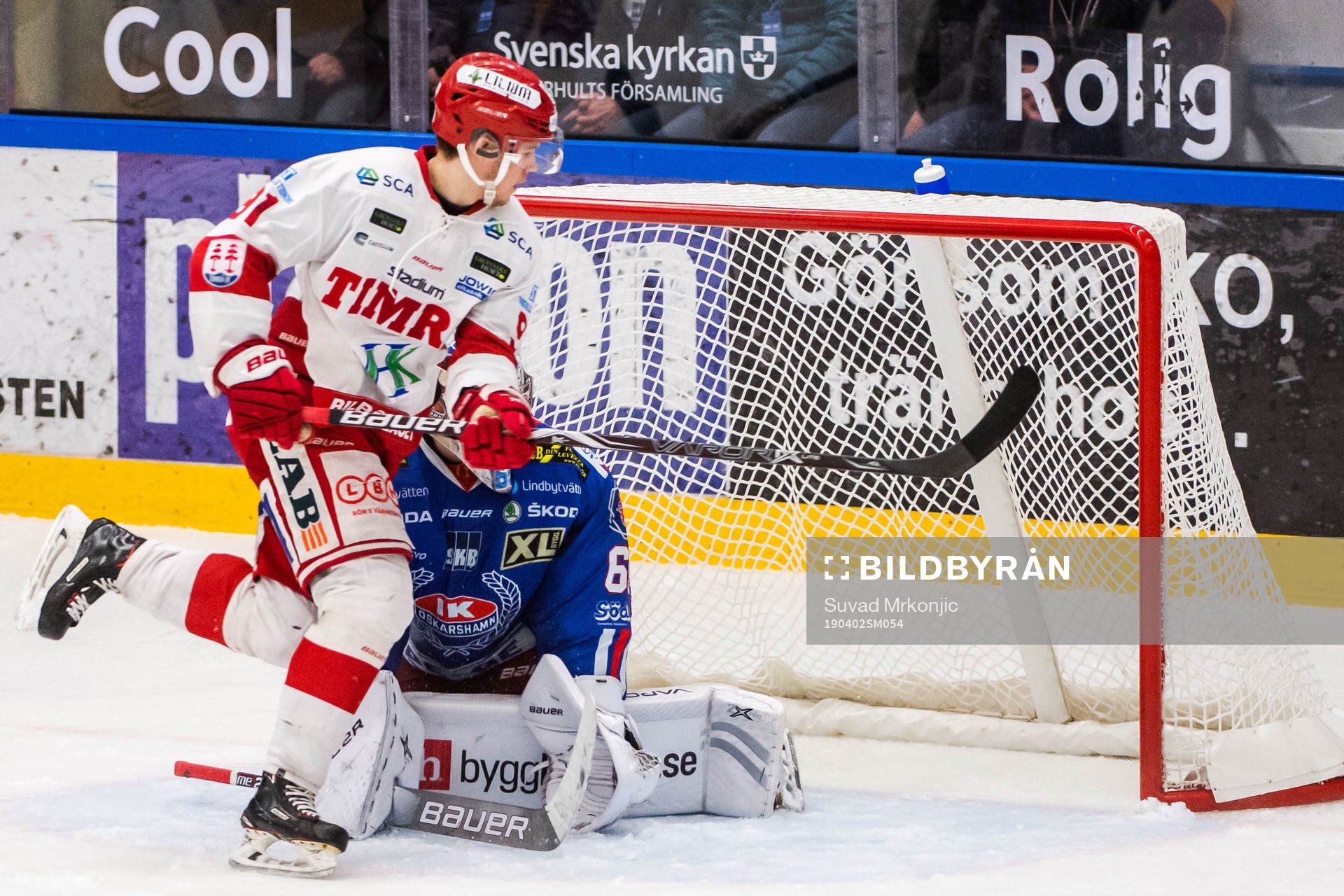Timrås Filip Hållander gör 2-4 bakom Oskarshamns