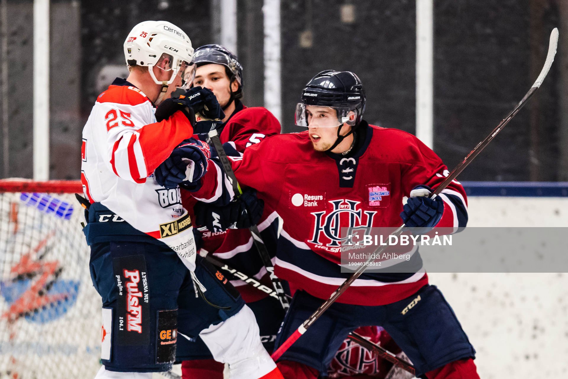 Borås Linus Sääf i bråk med Helsingborgs Ludvig Jansson