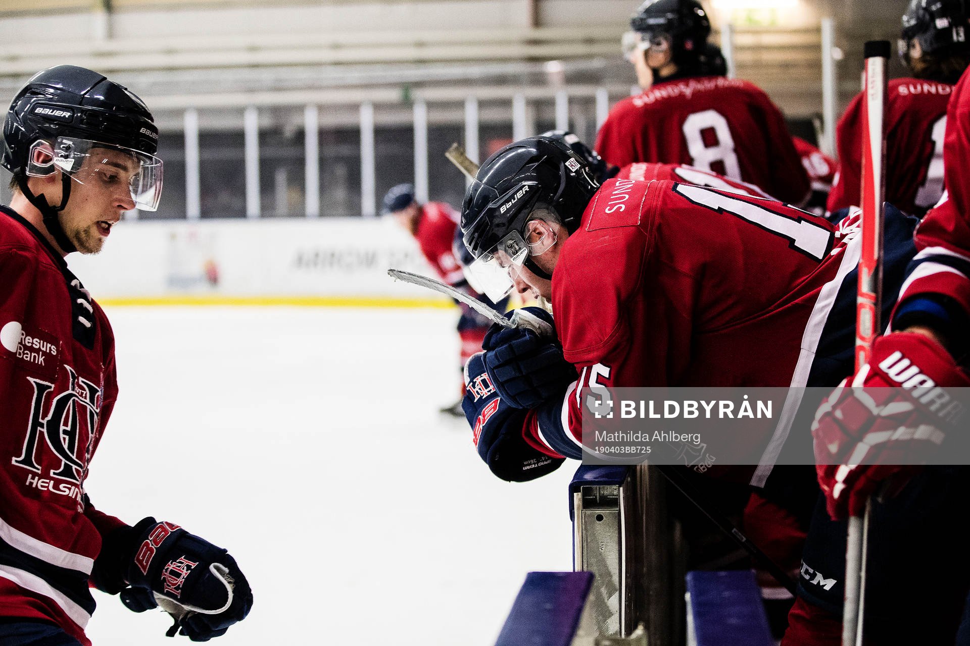 Helsingborgs spelare deppar