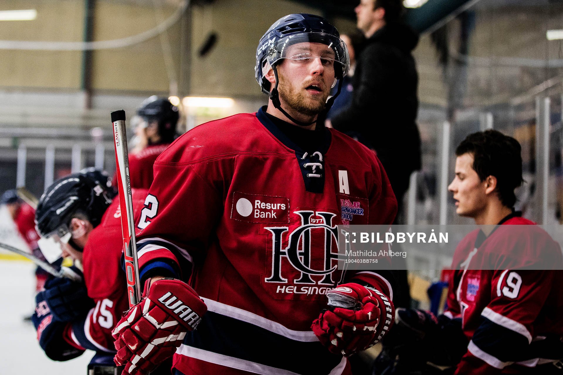 Helsingborgs Anton Sjöstrand deppar