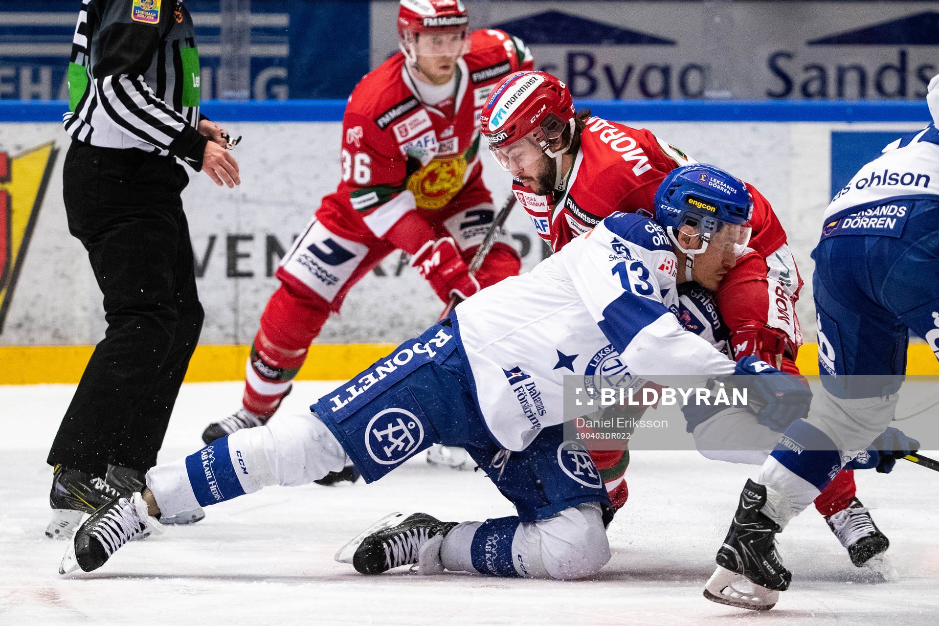 Leksands Jon Knuts och Moras Niki Petti
