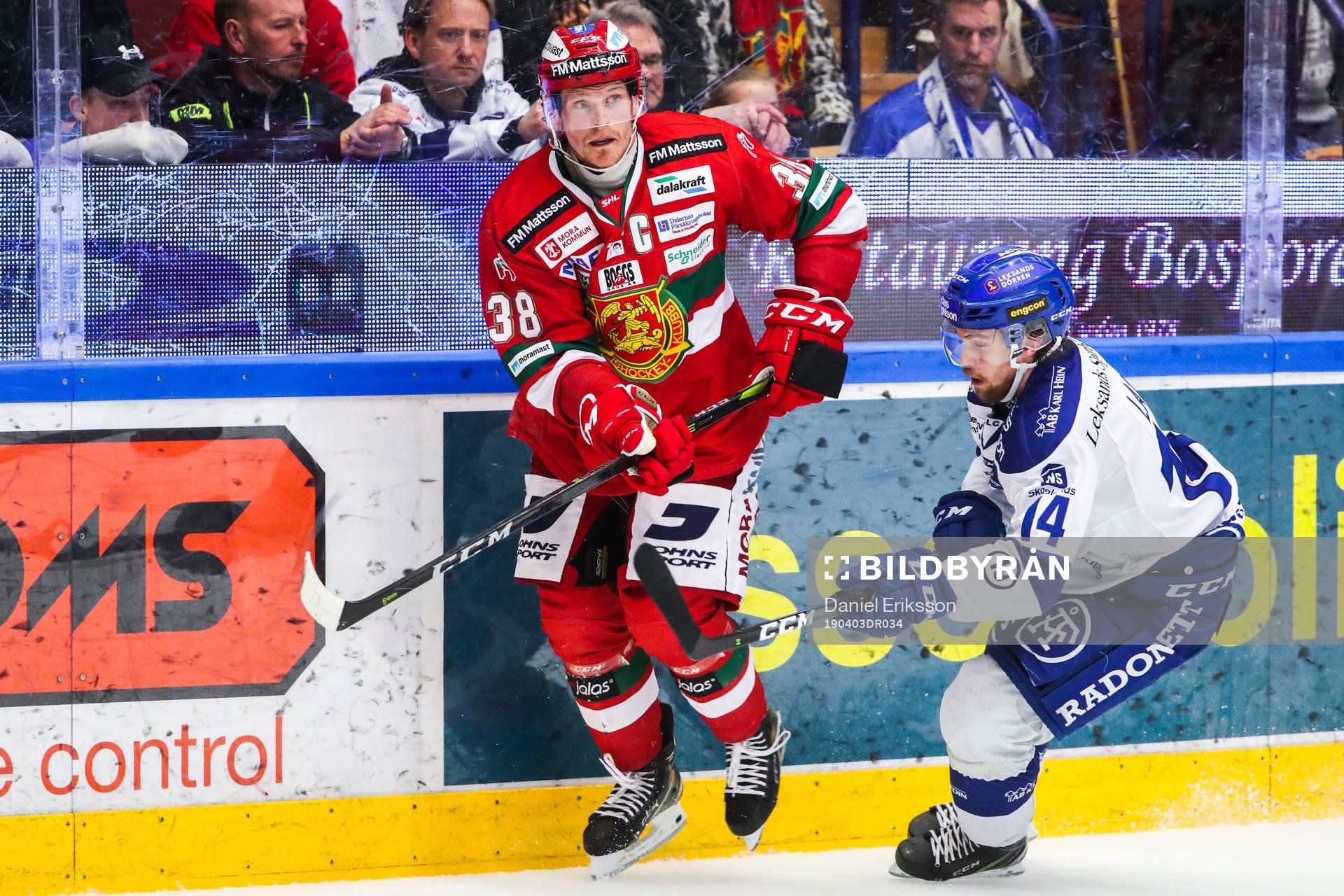 Moras Adam Massuhr och Leksands Oskar Lang