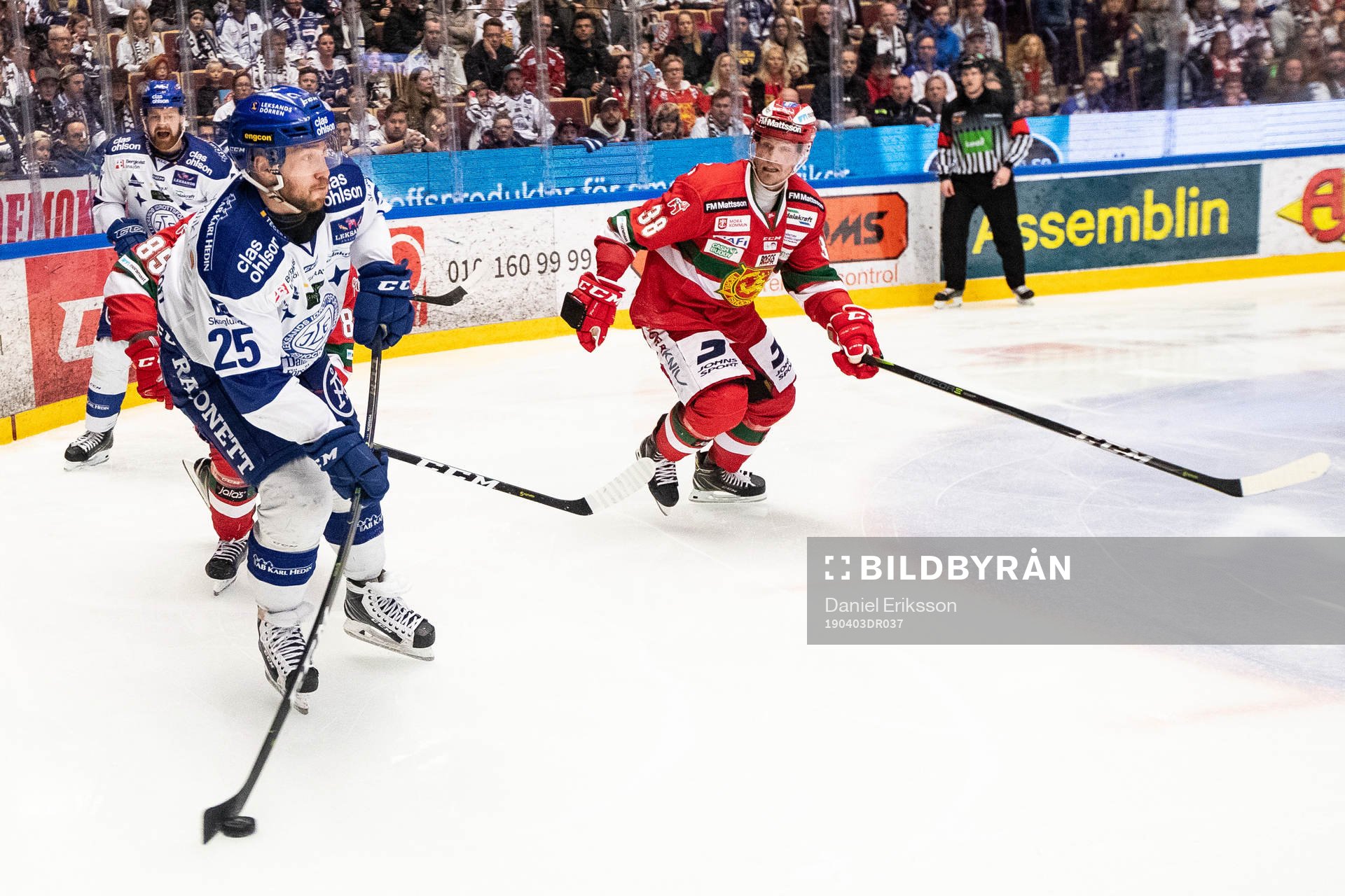 Leksands Linus Persson och Moras Adam Massuhr