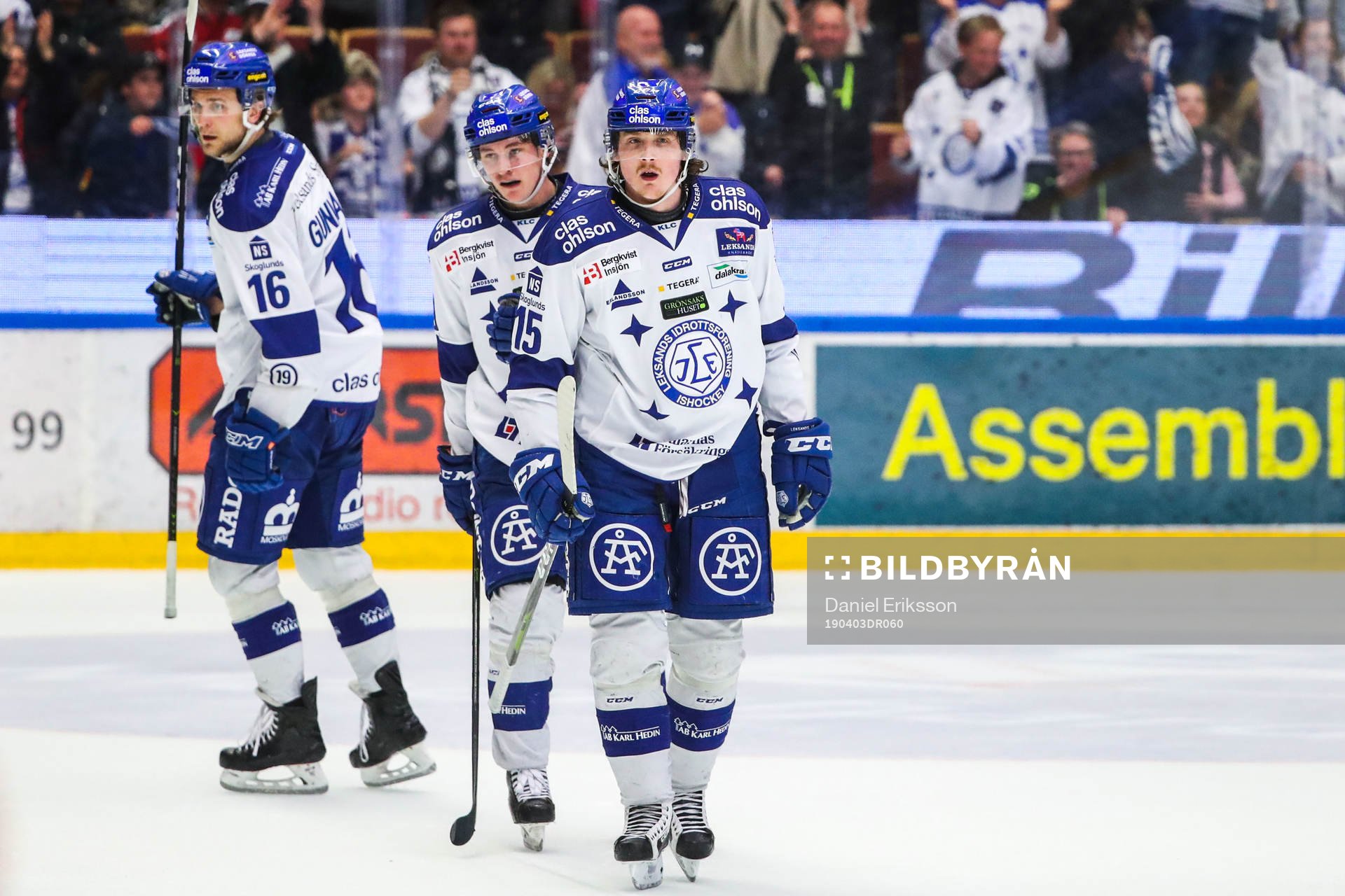 Leksands Johan Porsberger jublar
